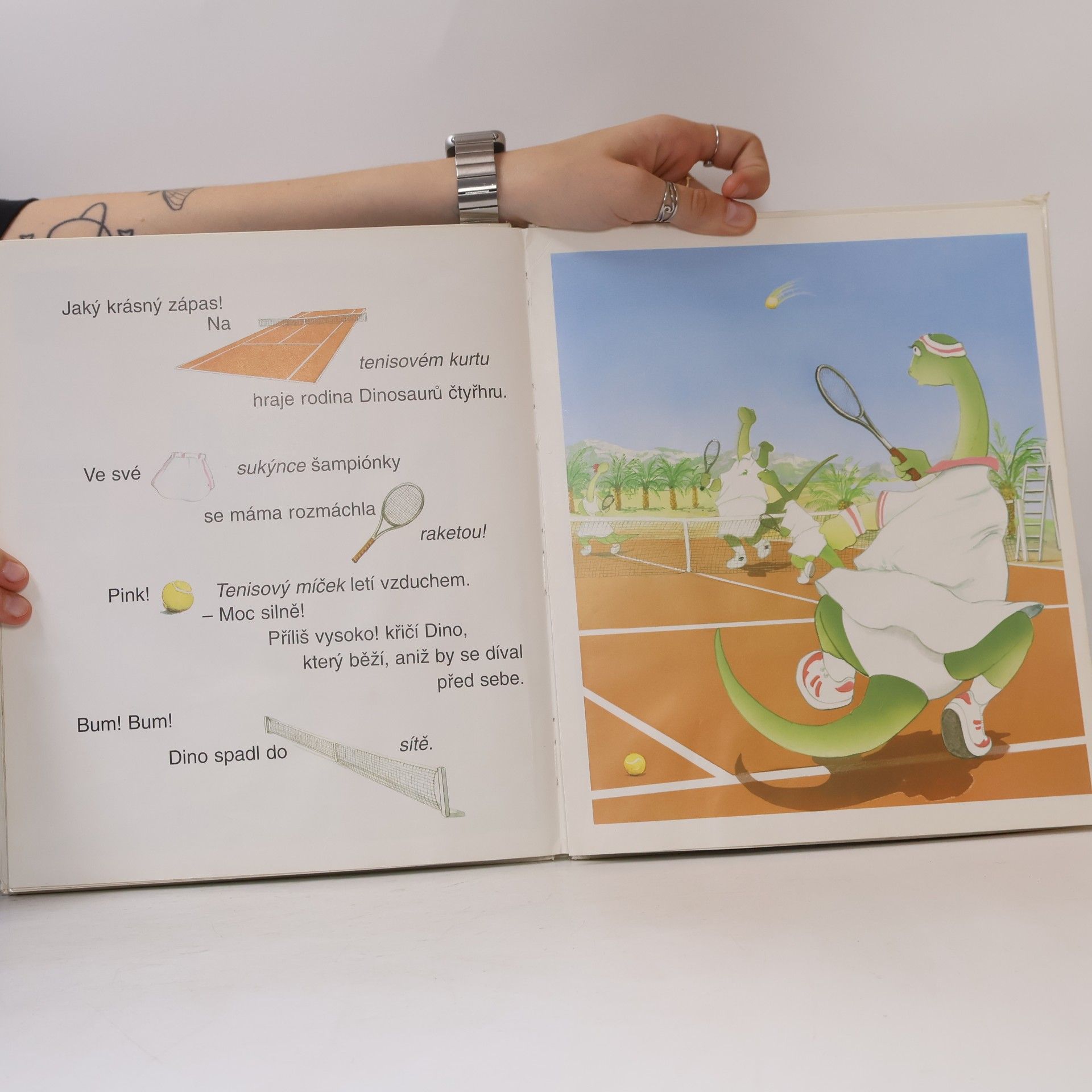 Odette Bergèr Učím se číst s malými dinosaury