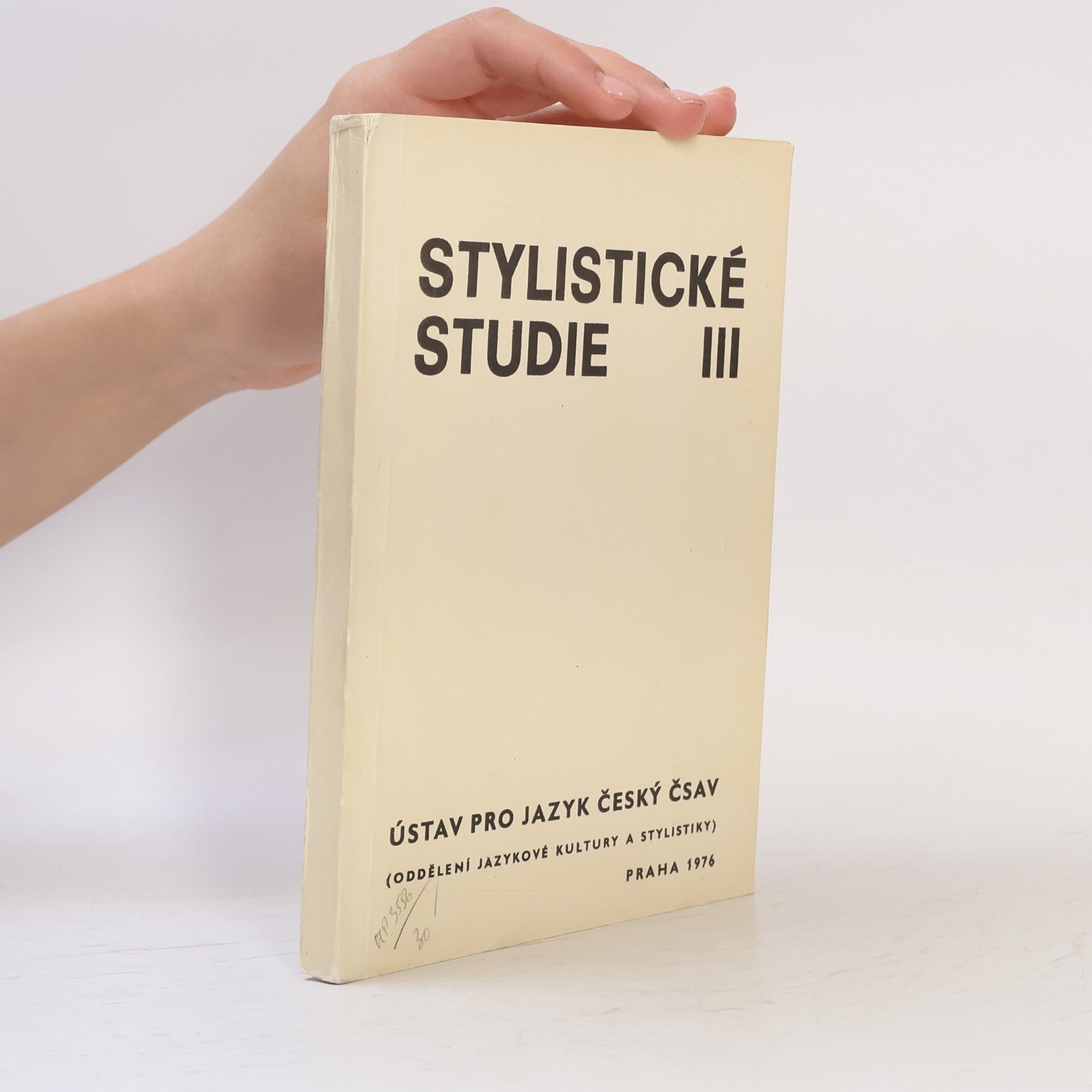 Alexandr Stich Stylistické studie III