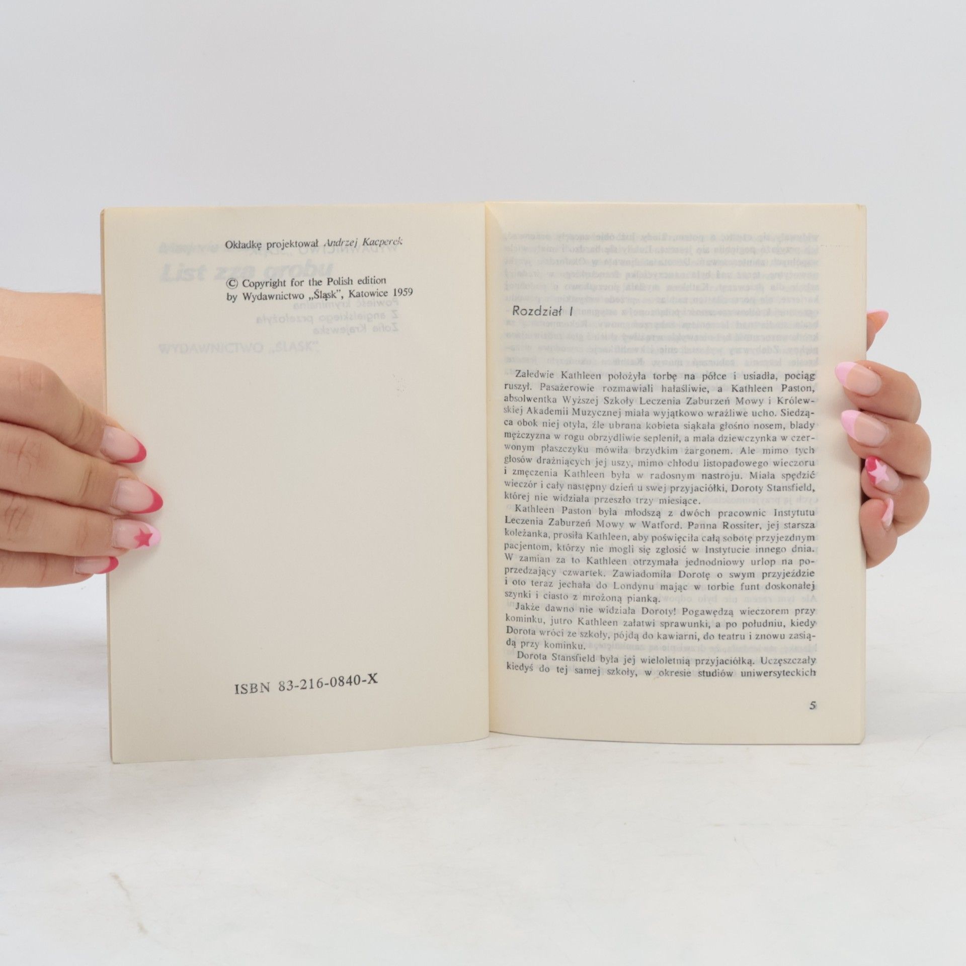 Marjorie Boulton List zza grobu
