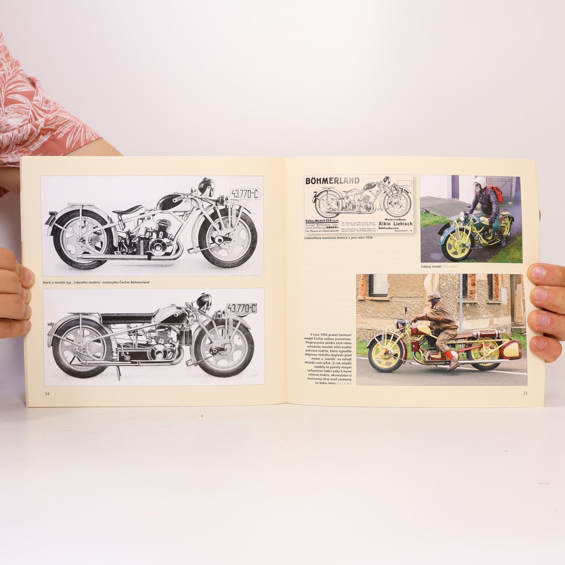 Jan Němec Stopou motocyklu Čechie-Böhmerland