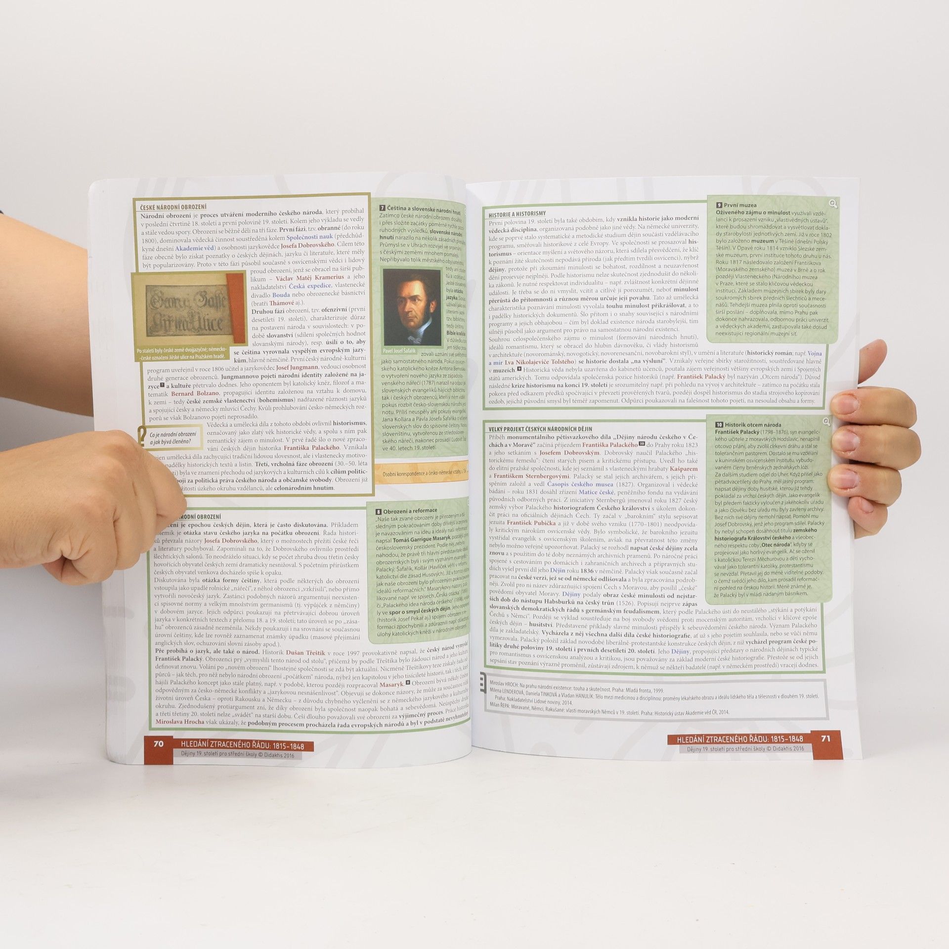 Autores varios Dějiny 19. století pro střední školy - učebnice
