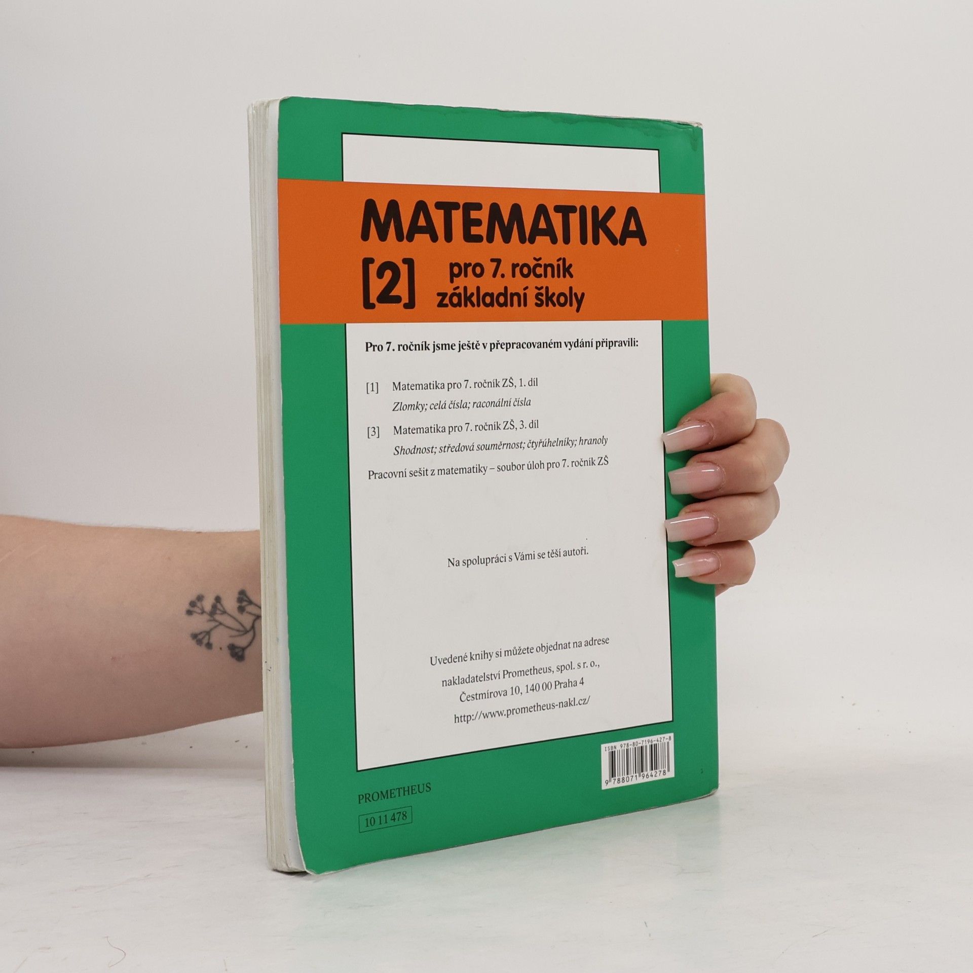 Oldřich Odvárko Matematika pro 7.ročník základní školy 2.díl