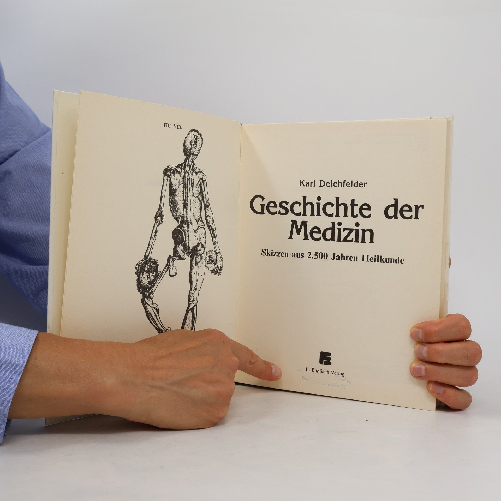 Karl Deichfelder Geschichte der Medizin