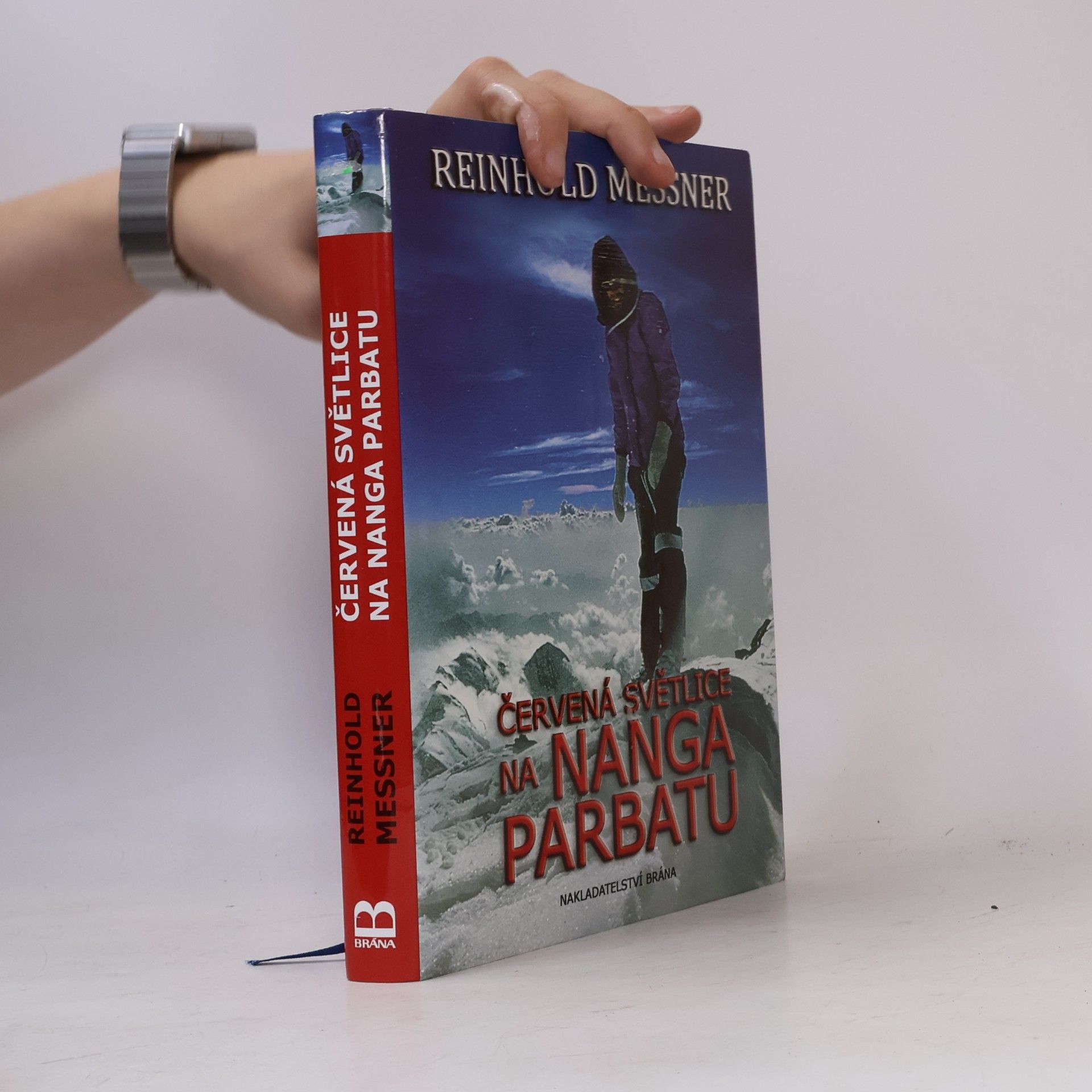 Reinhold Messner Červená světlice na Nanga Parbatu