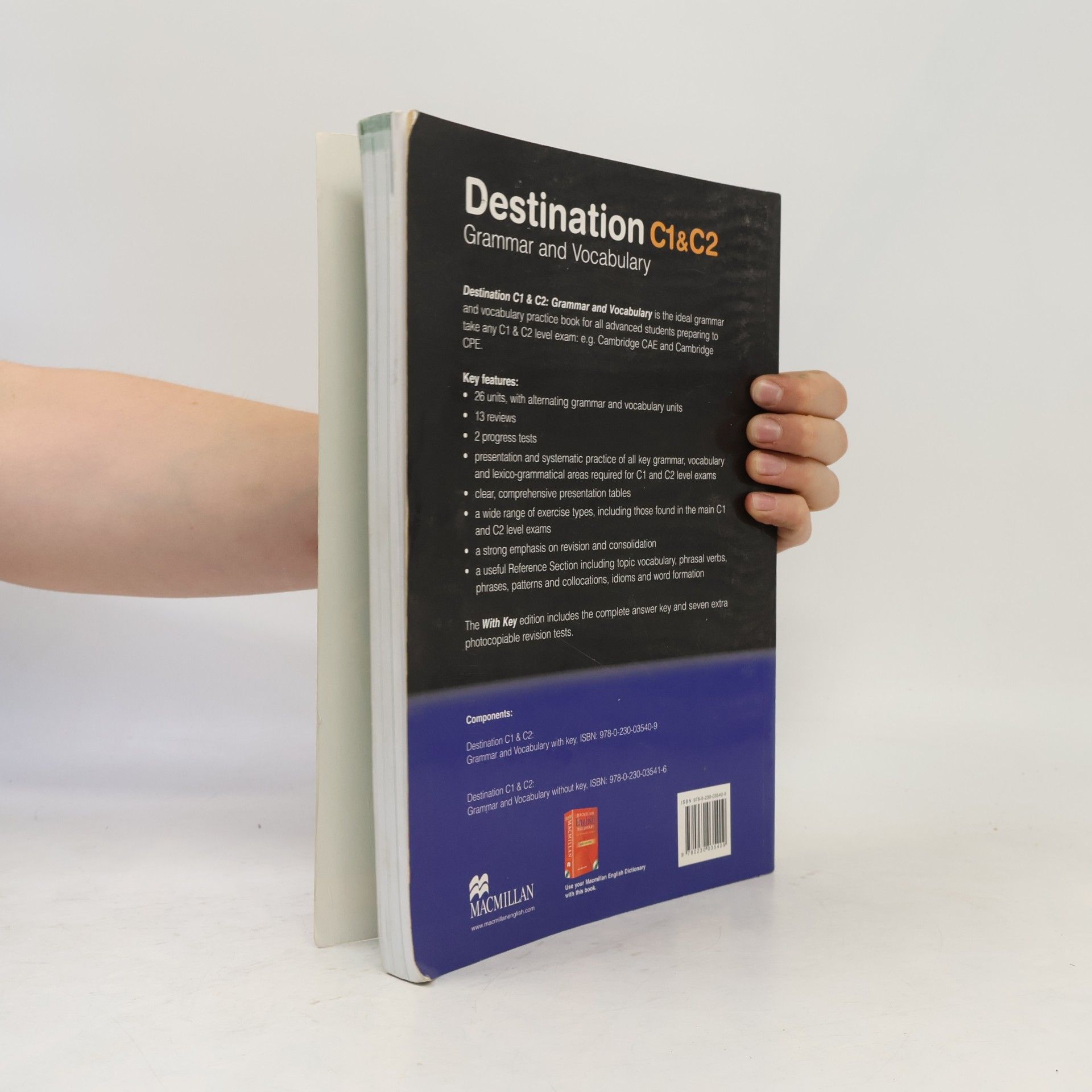 Malcolm Mann Destination C1&C2. Grammar & Vocabulary. with Answer Key