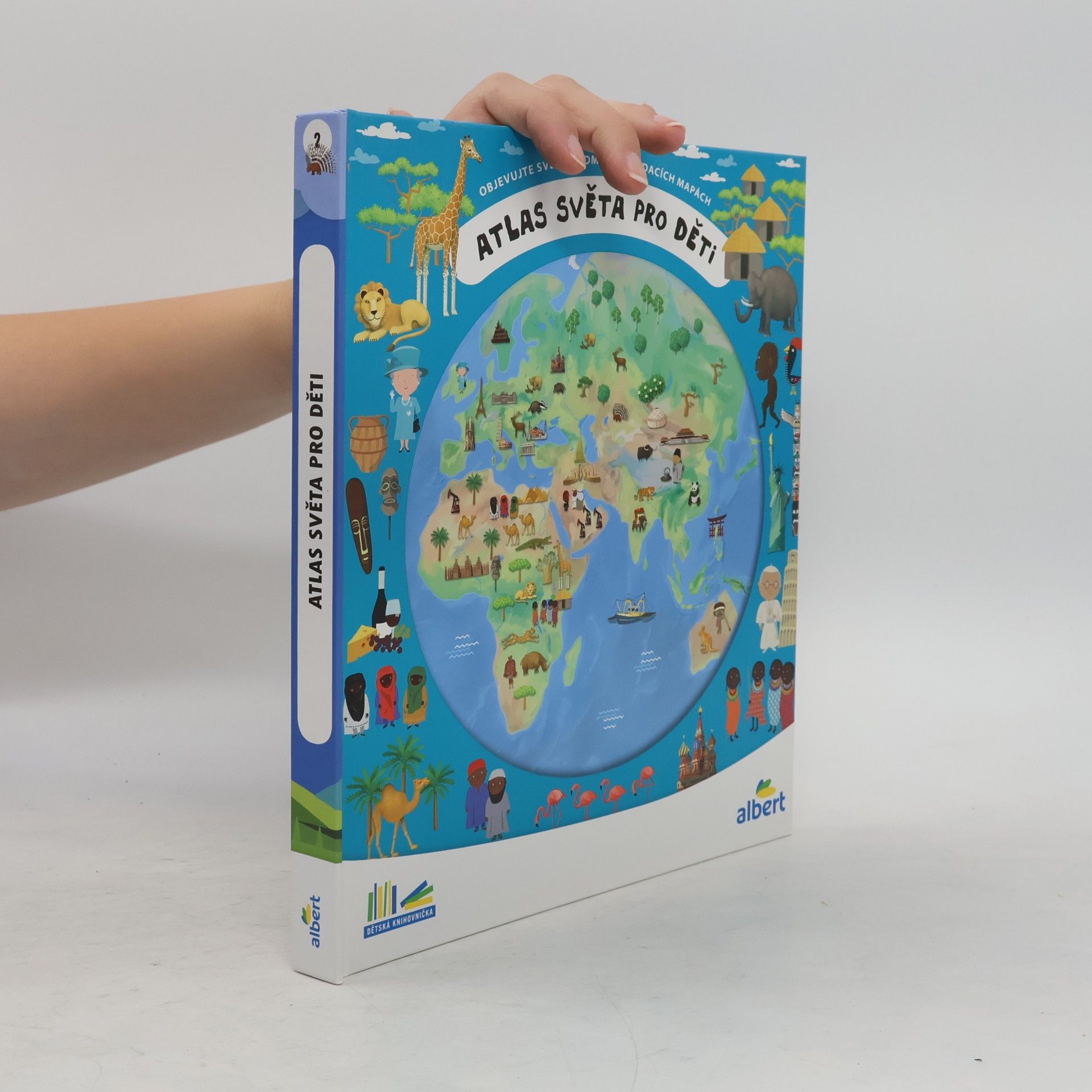 Iva Šišperová Atlas světa pro děti