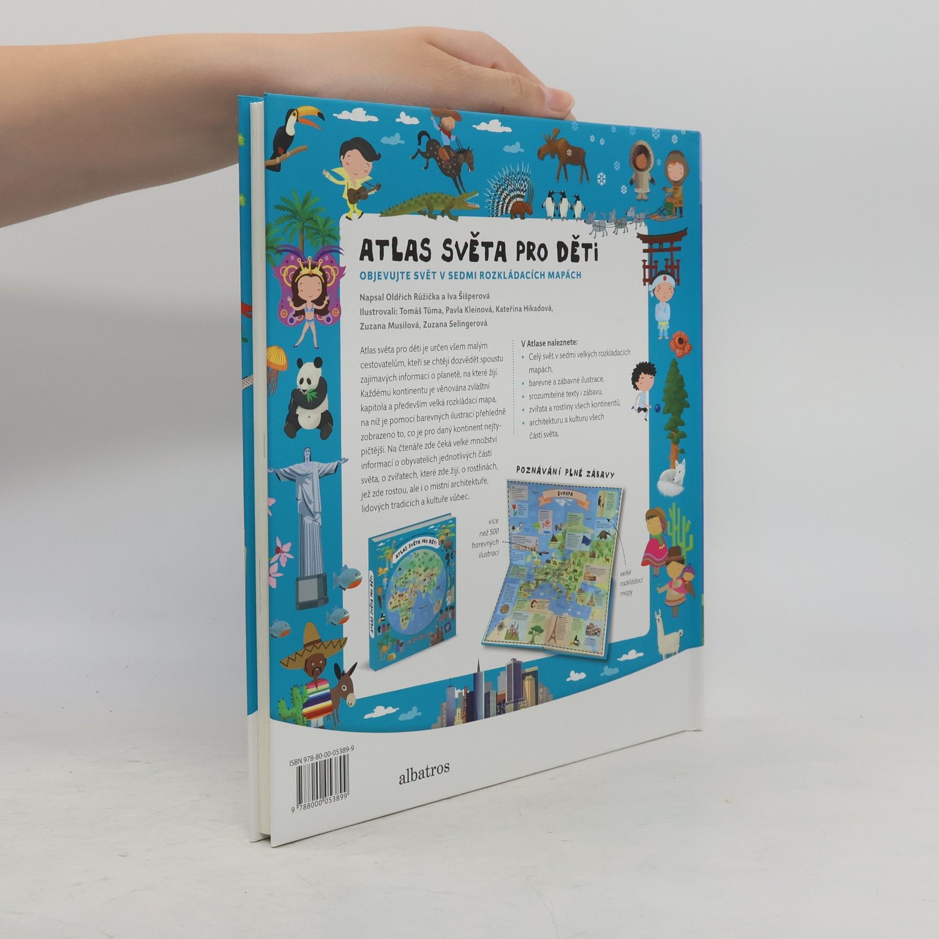 Iva Šišperová Atlas světa pro děti