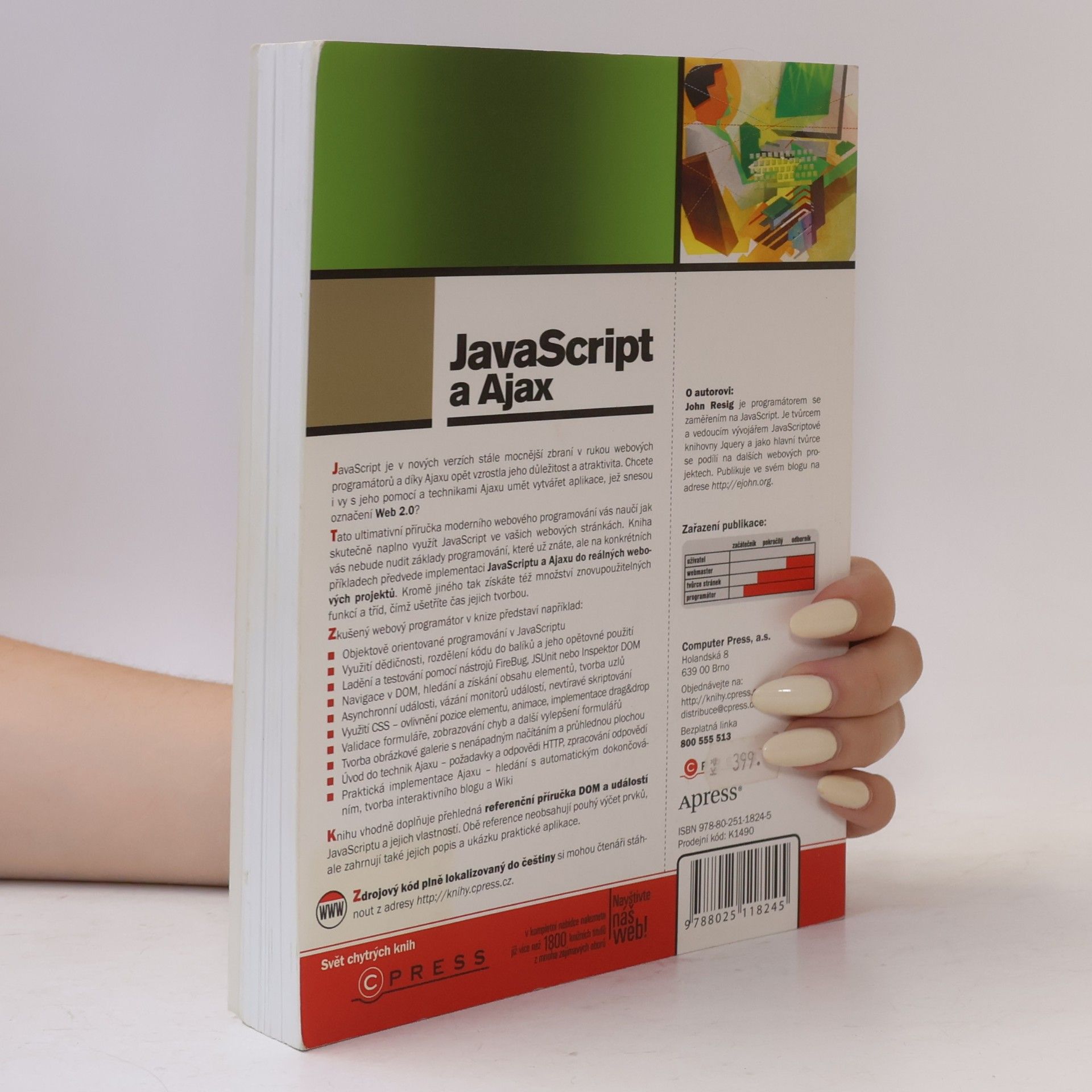 John Resig JavaScript a Ajax: Moderní programování webových aplikací