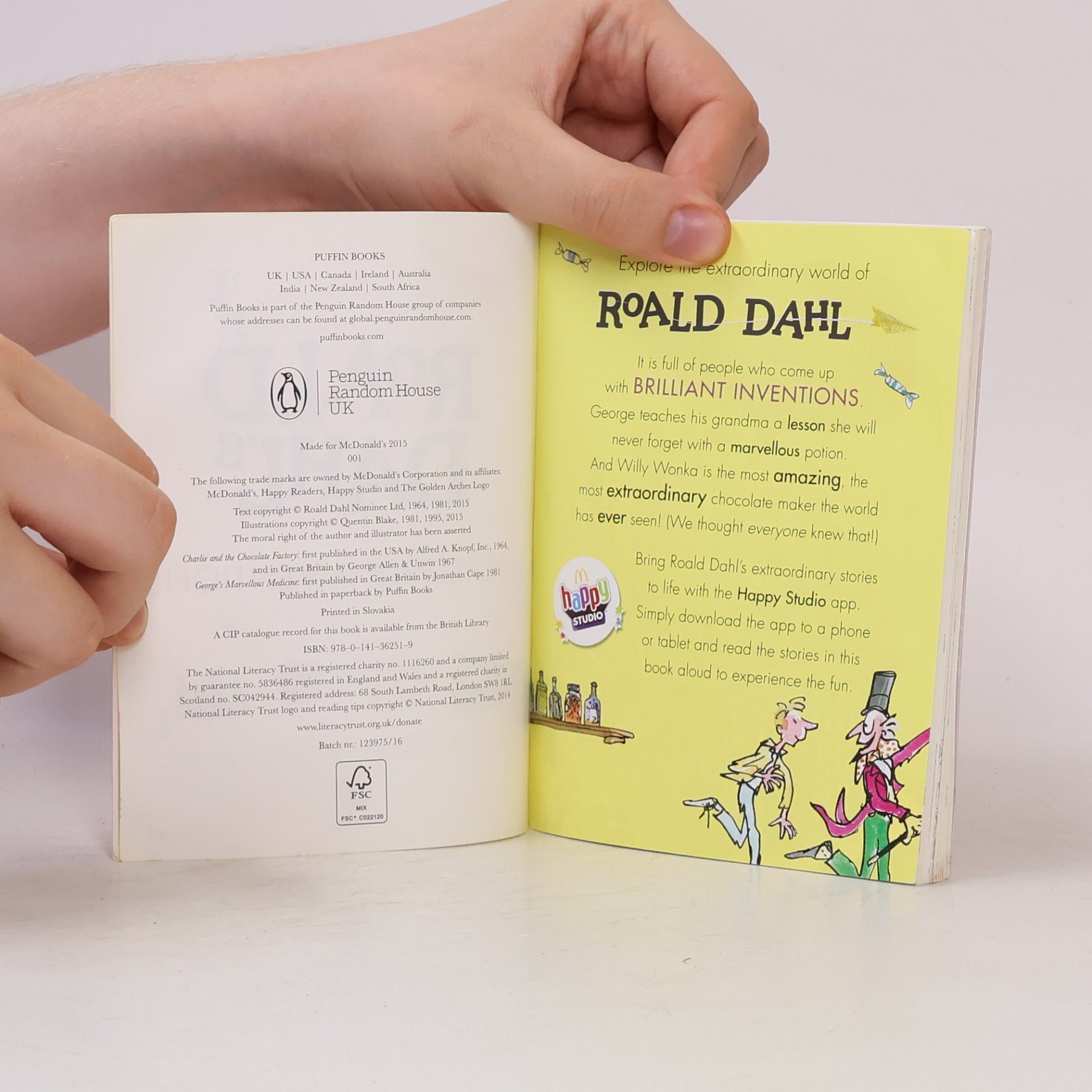 Roald Dahl Roald Dahl’s Incredible Inventions