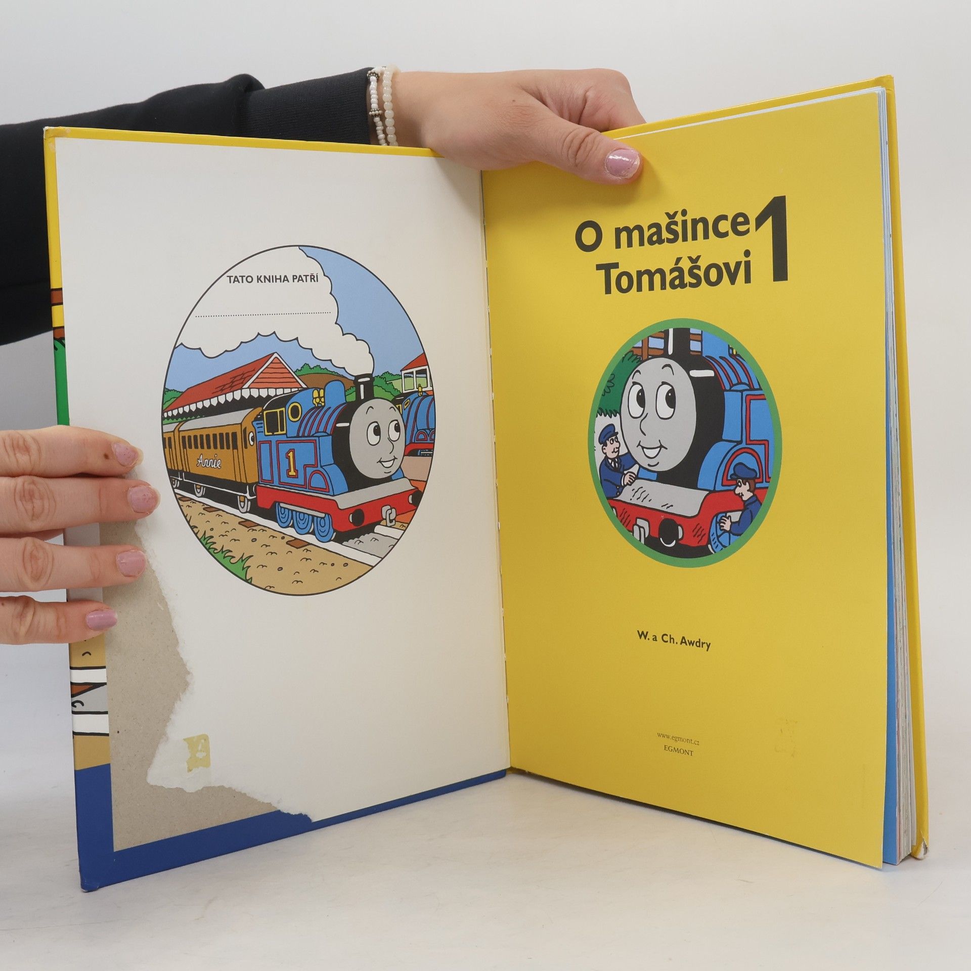 W. Awdry O mašince Tomášovi 1