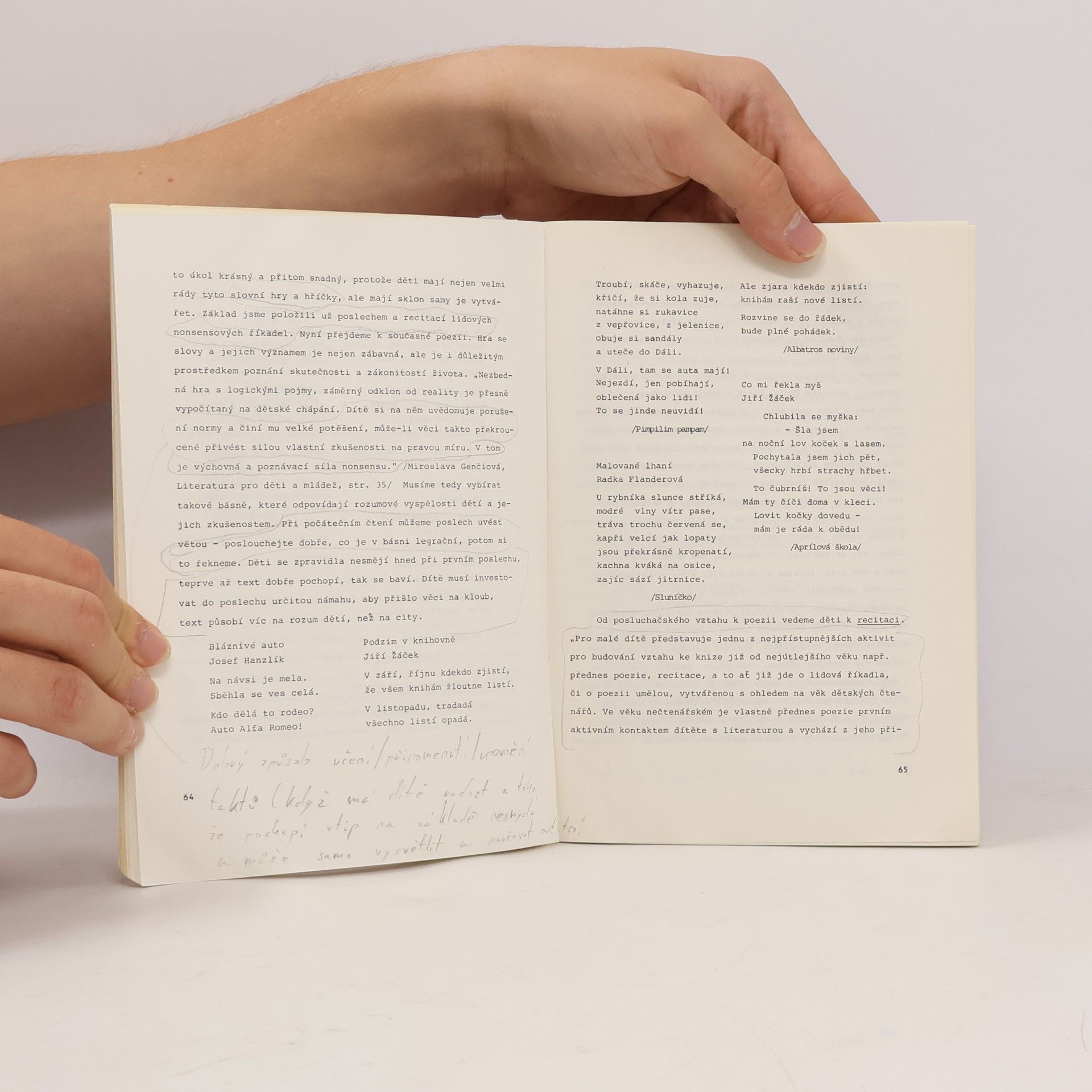 Karla Strnadová Literární výchova v mateřské škole