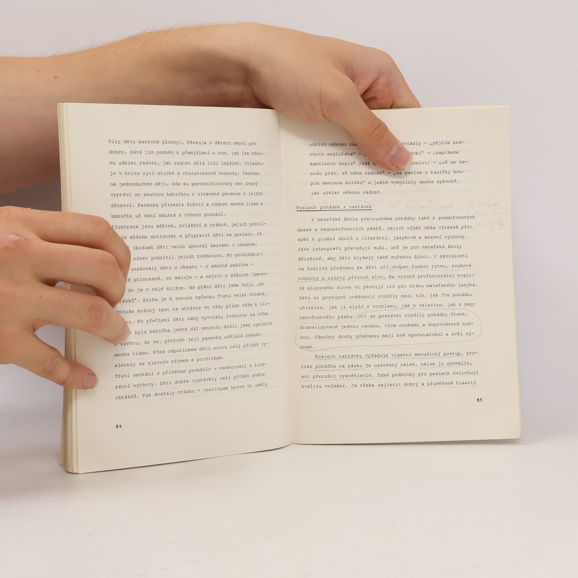 Karla Strnadová Literární výchova v mateřské škole