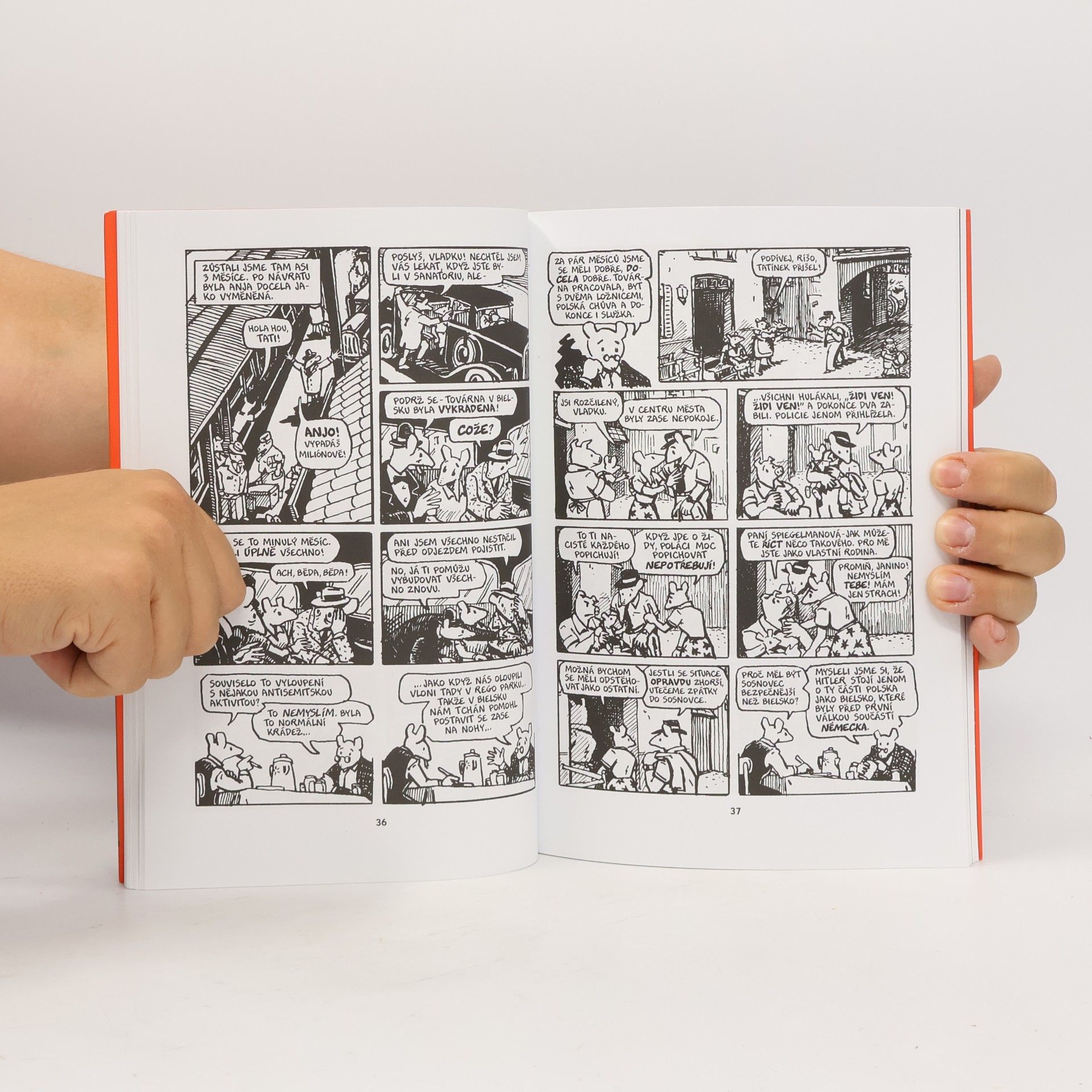 Art Spiegelman Maus I. Příběh očitého svědka