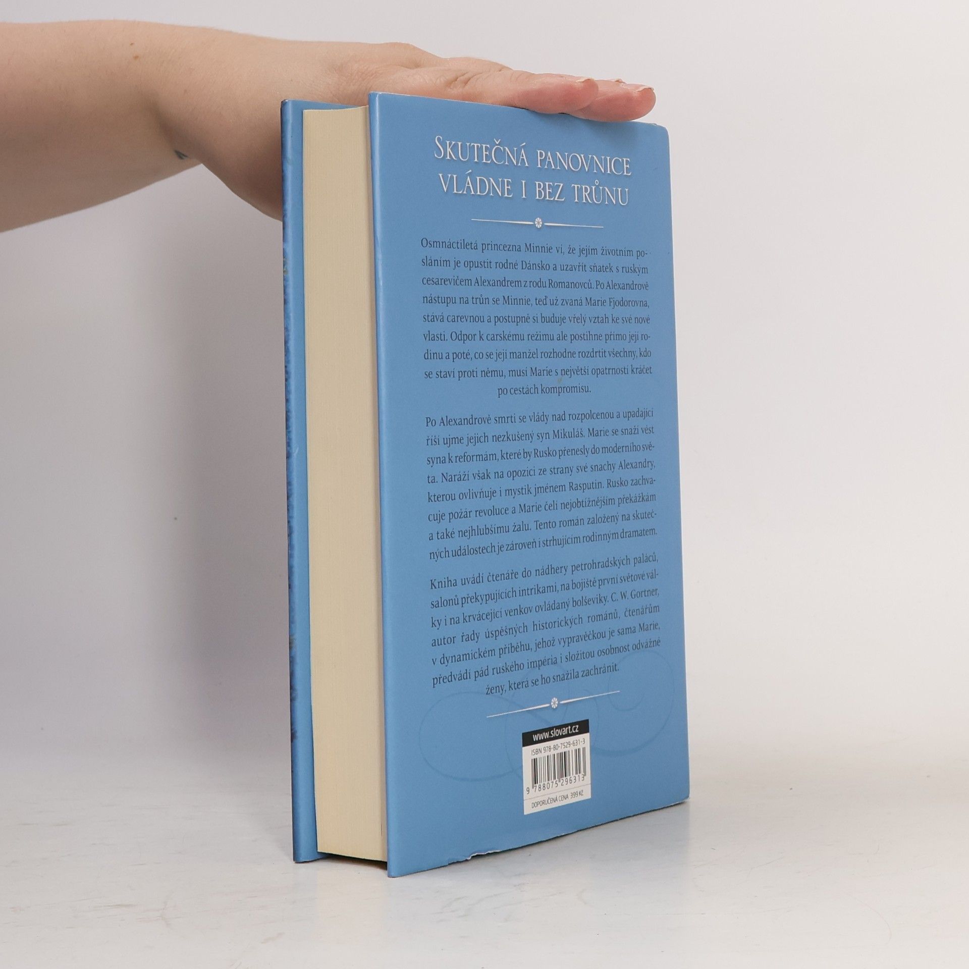 C. W. Gortner Carevna: Román o Marii Fjodorovně, matce posledního cara