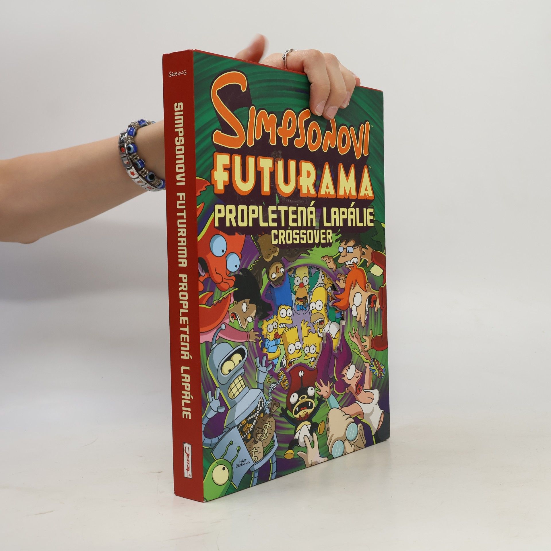 Simpsonovi - Futurama. Propletená lapálie: Crossover (s přílohou)