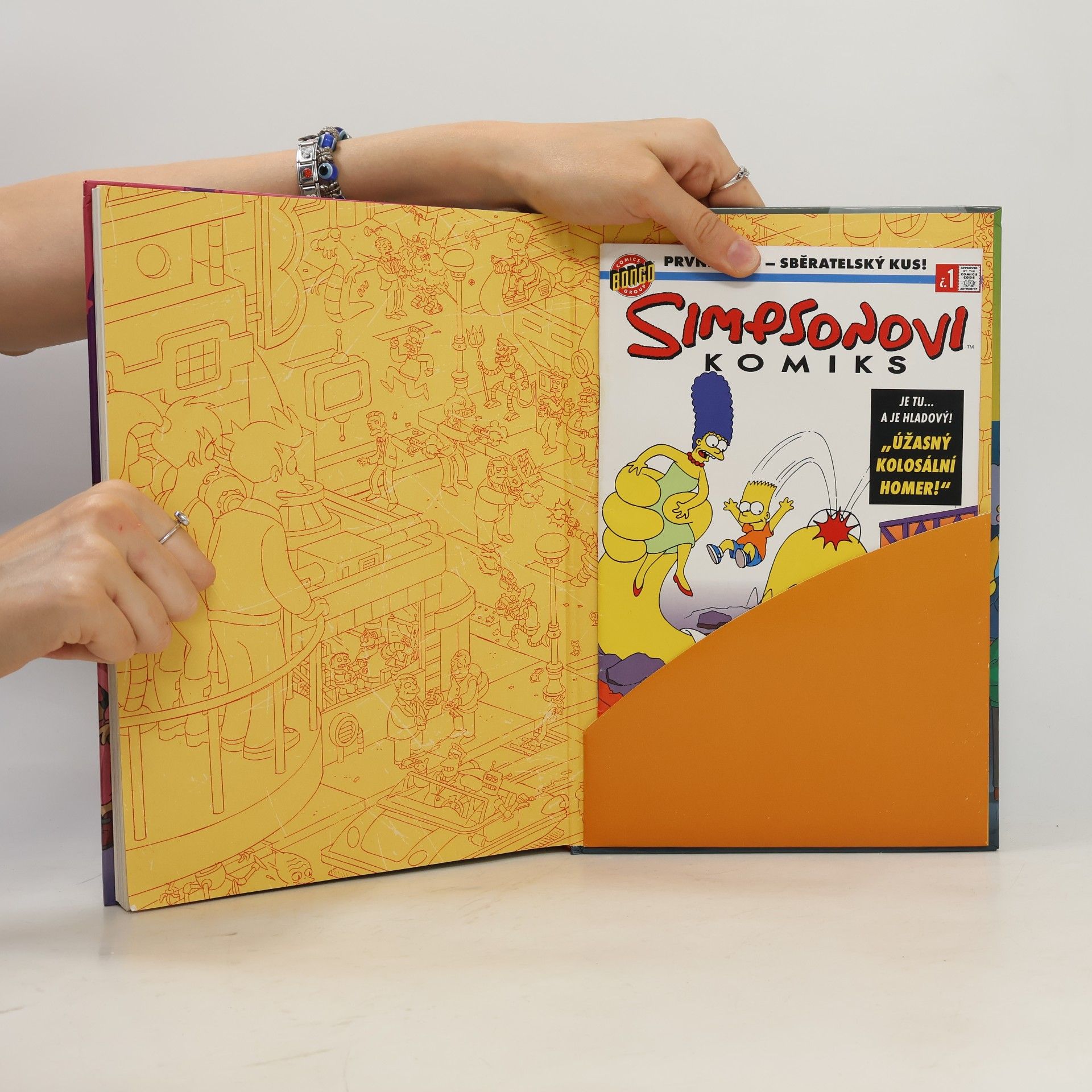 Matt Groening Simpsonovi - Futurama. Propletená lapálie: Crossover (s přílohou)