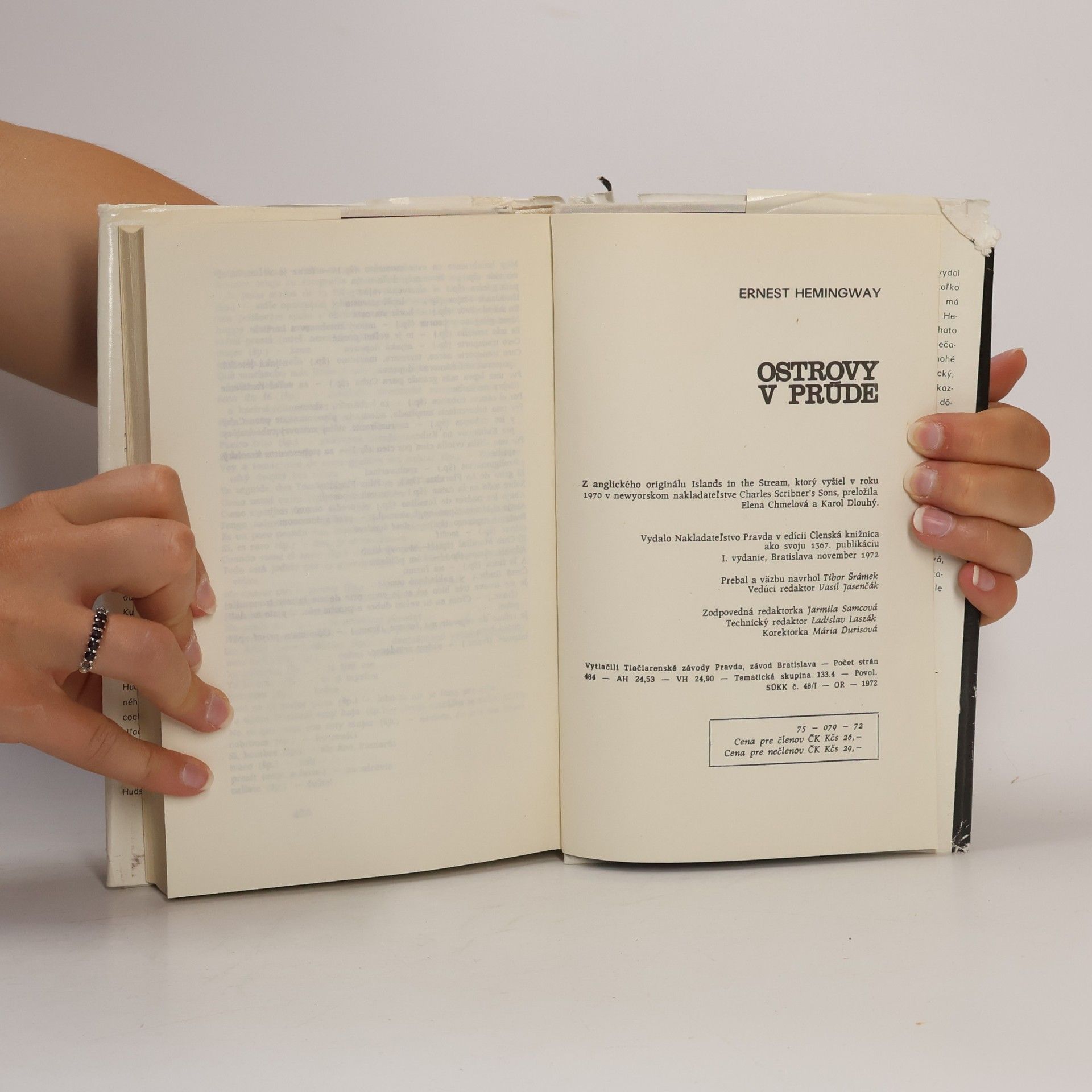 Ernest Hemingway Ostrovy v prúde