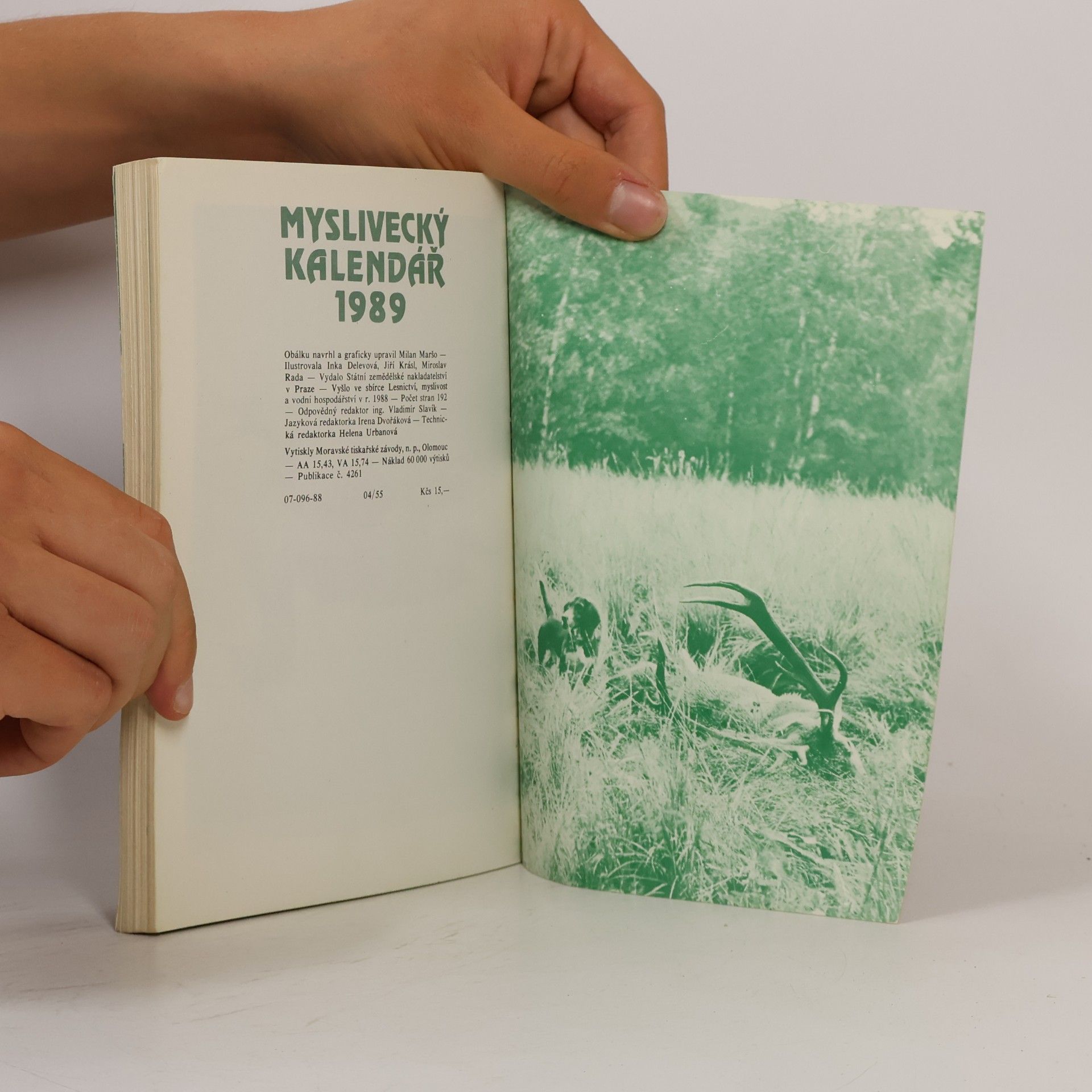 Autorenkollektiv Myslivecký kalendář 1989