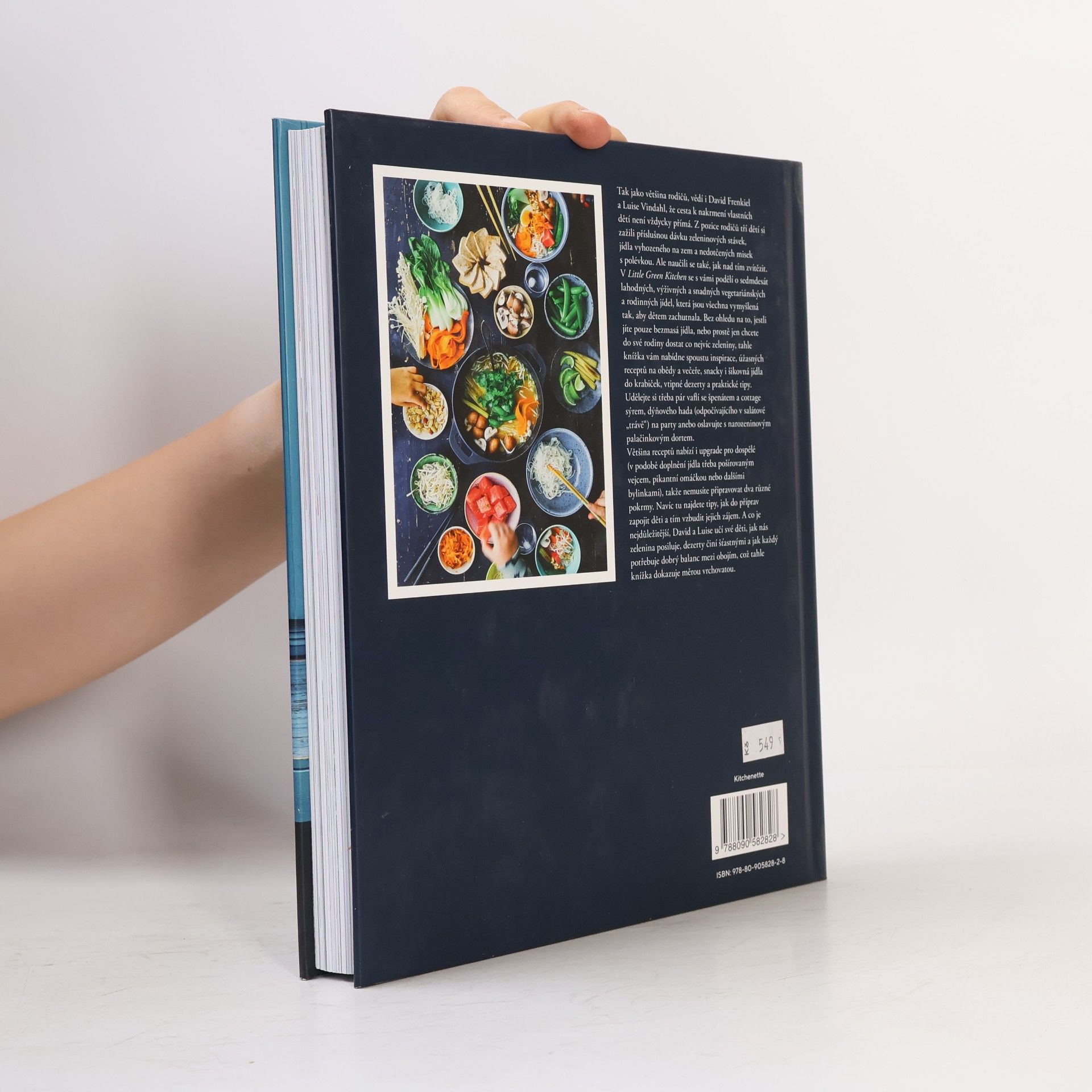 David Frenkiel Little green kitchen : jednoduchá vegetariánská dětská i rodinná jídla