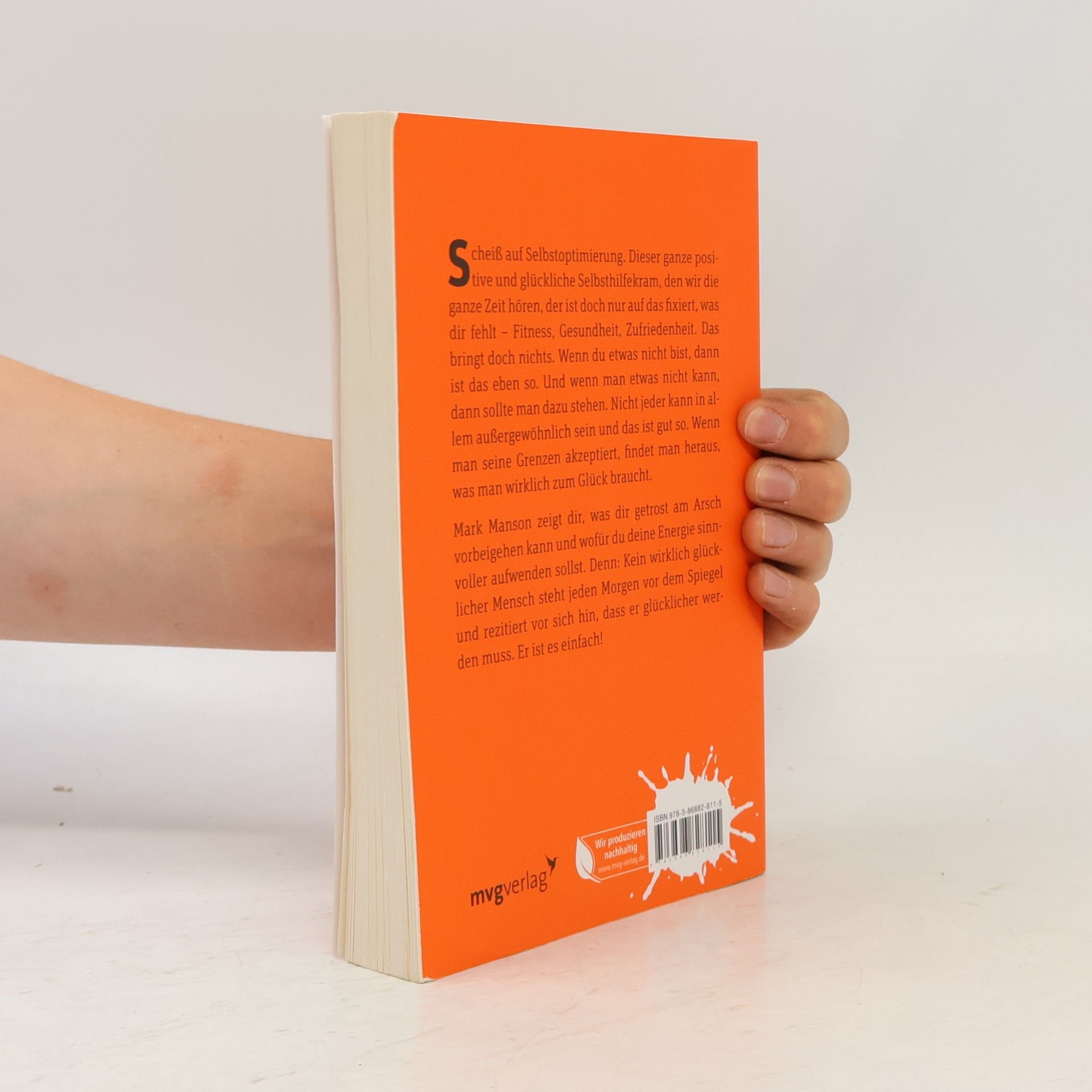 Mark Manson Die subtile Kunst des darauf Scheissens