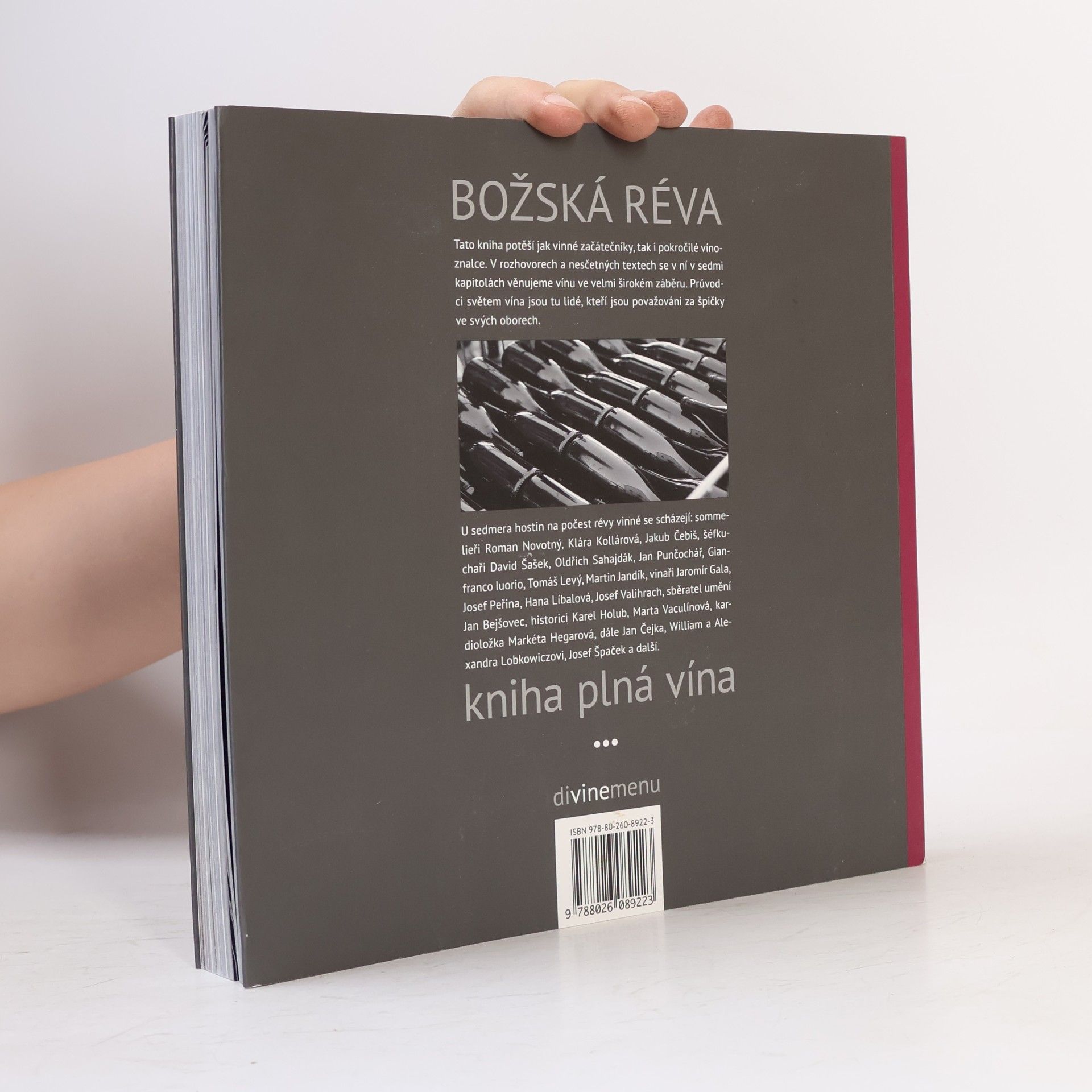 Barbara Myšičková Božská réva : kniha plná vína : divinemenu