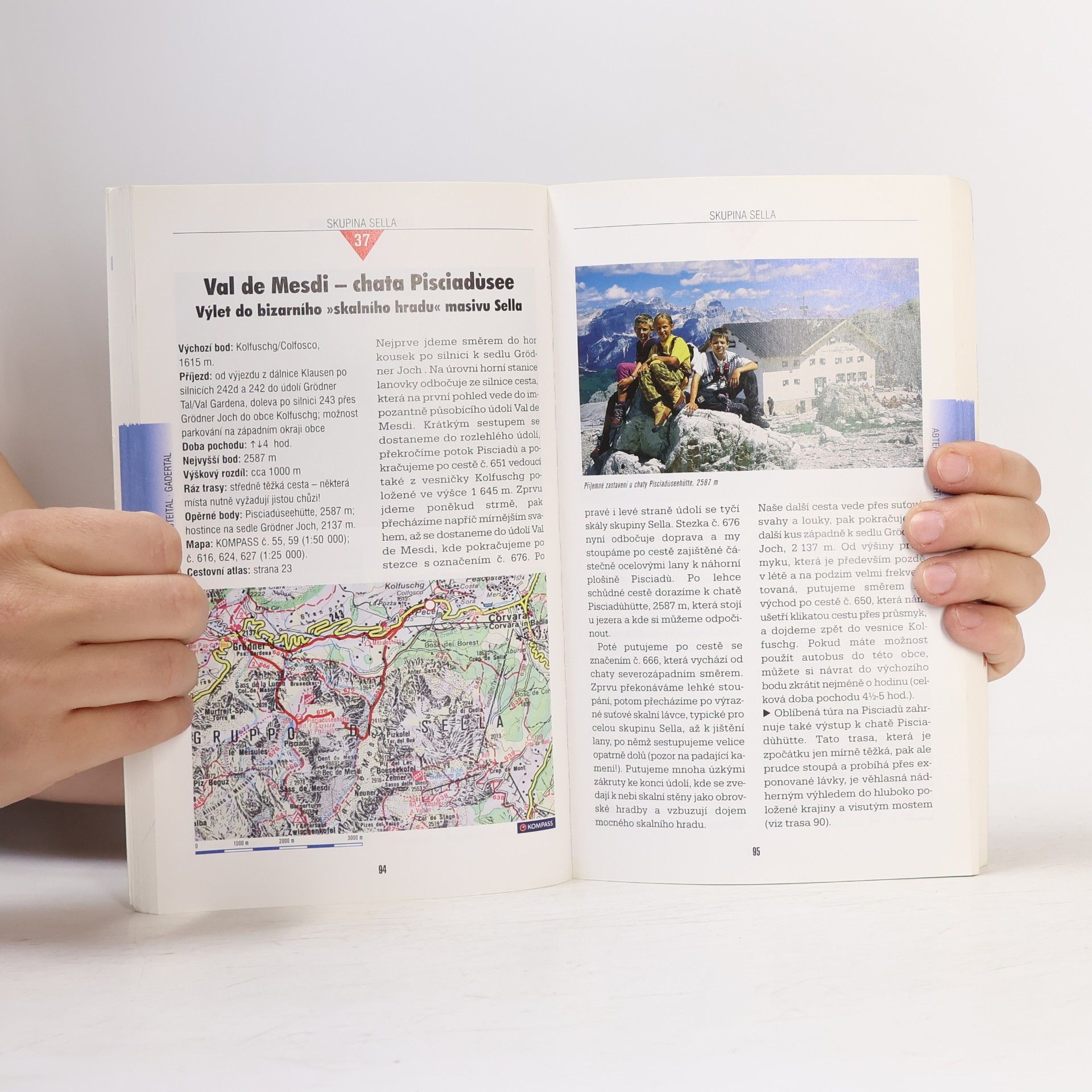 Eva Jansa Dolomity : velký turistický průvodce