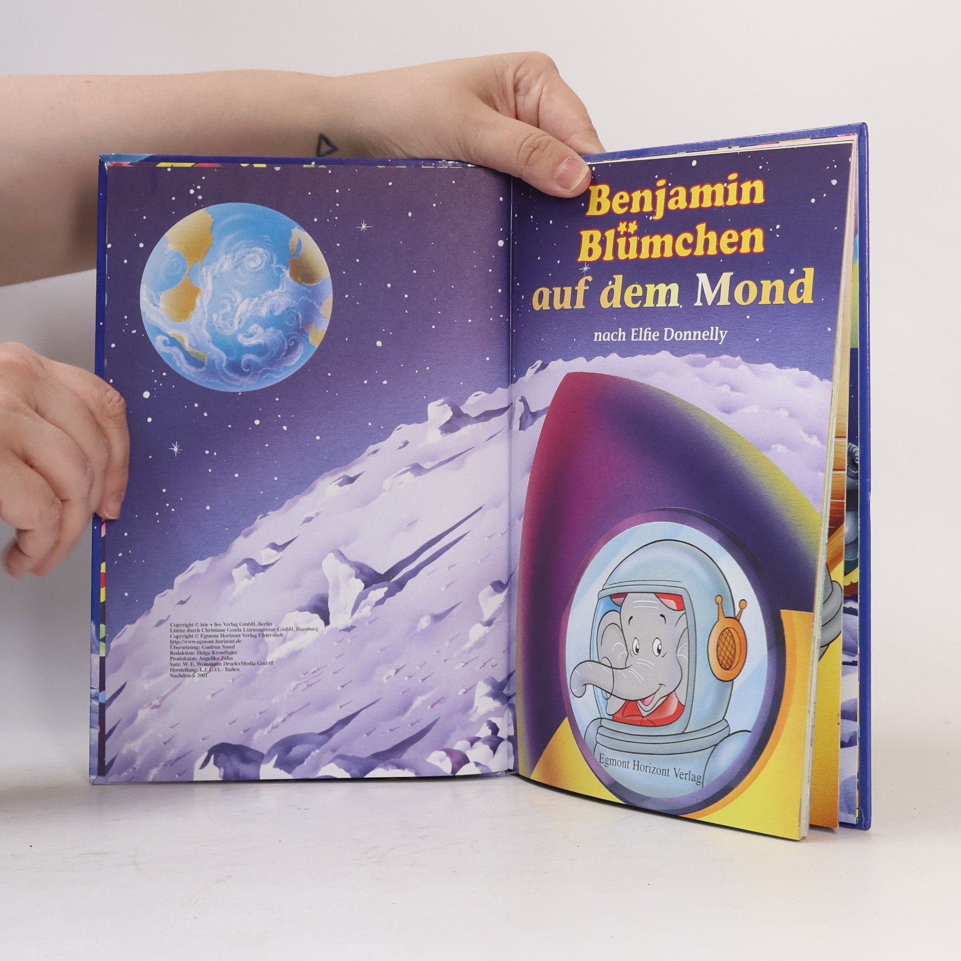 Kolektiv autorů Benjamin Blümchen auf dem Mond