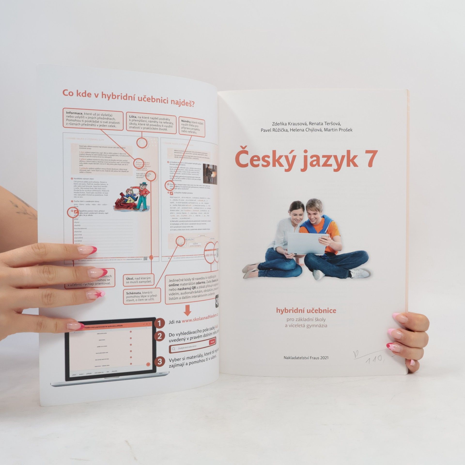 Autorenkollektiv Český jazyk 7 : hybridní učebnice pro základní školy a víceletá gymnázia