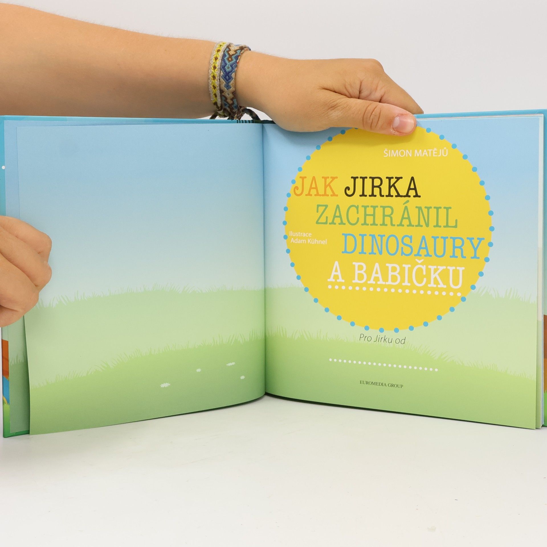 Šimon Matějů Jak Jirka zachránil dinosaury a babičku