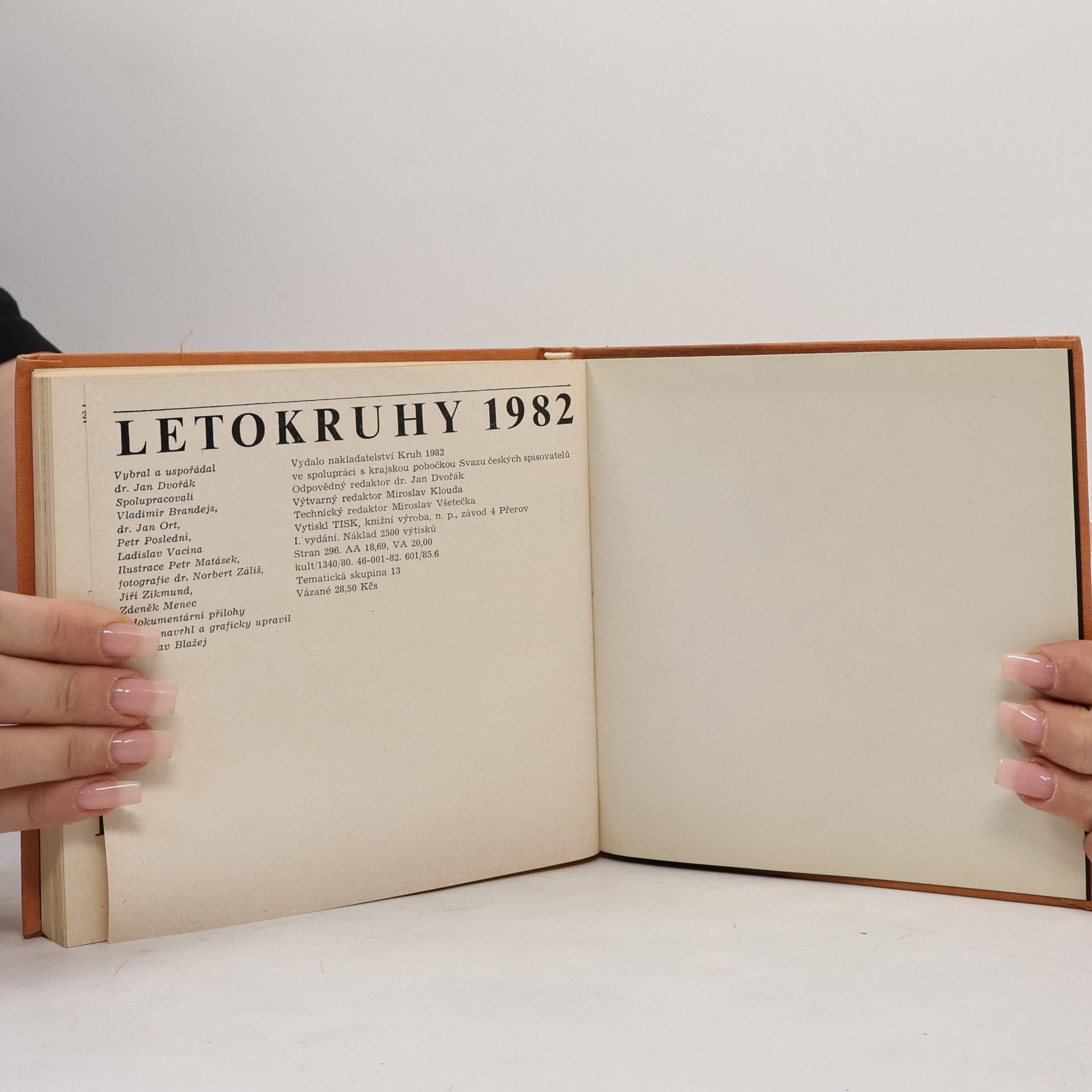 Jan Jakub Dvořák Letokruhy 1982