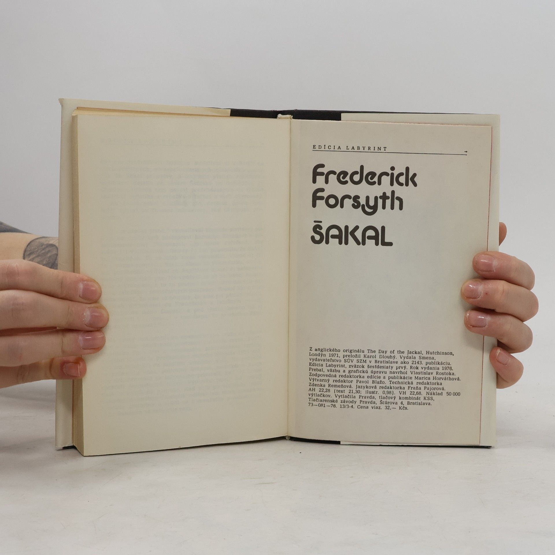 Frederick Forsyth Šakal
