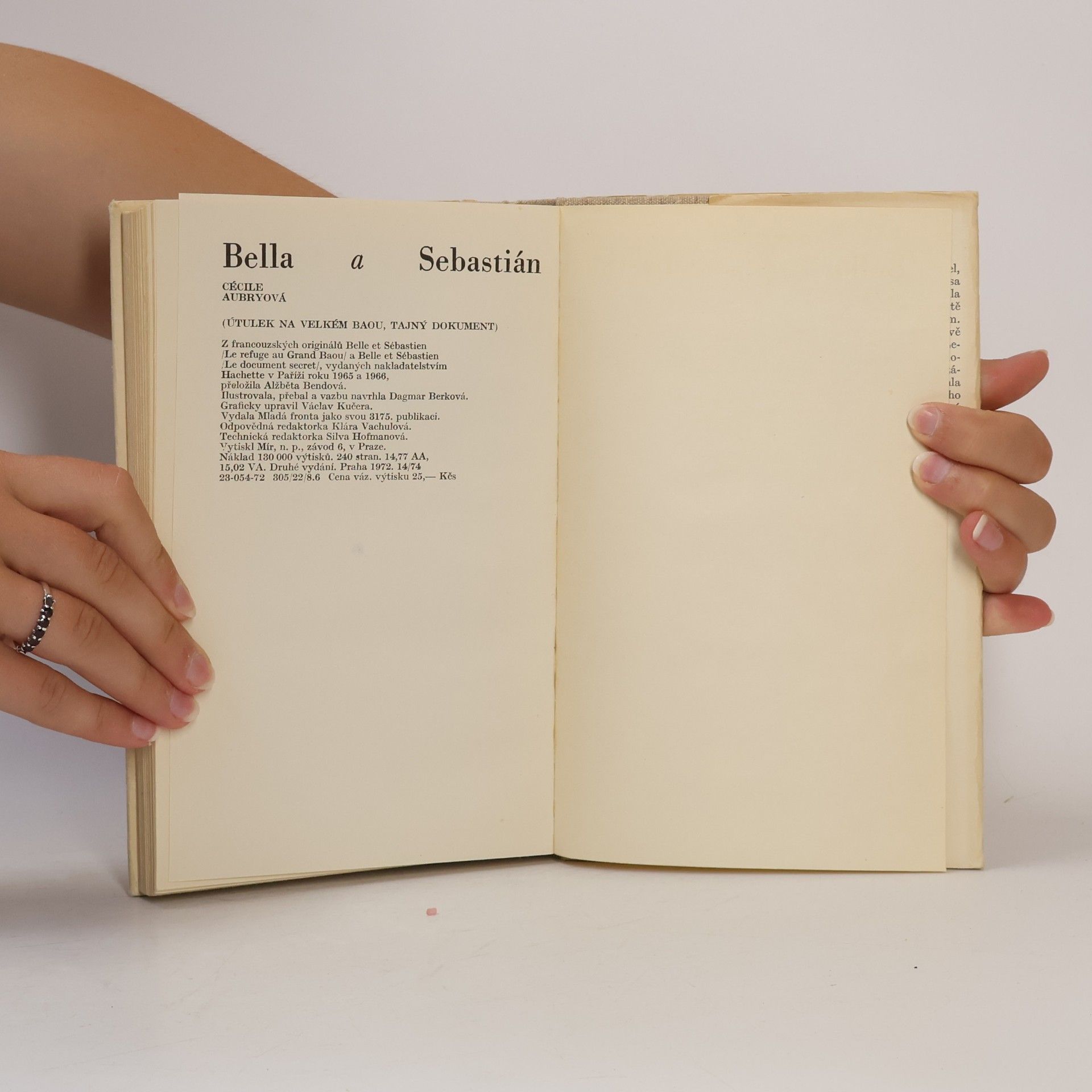Cécile Aubry Bella a Sebastián