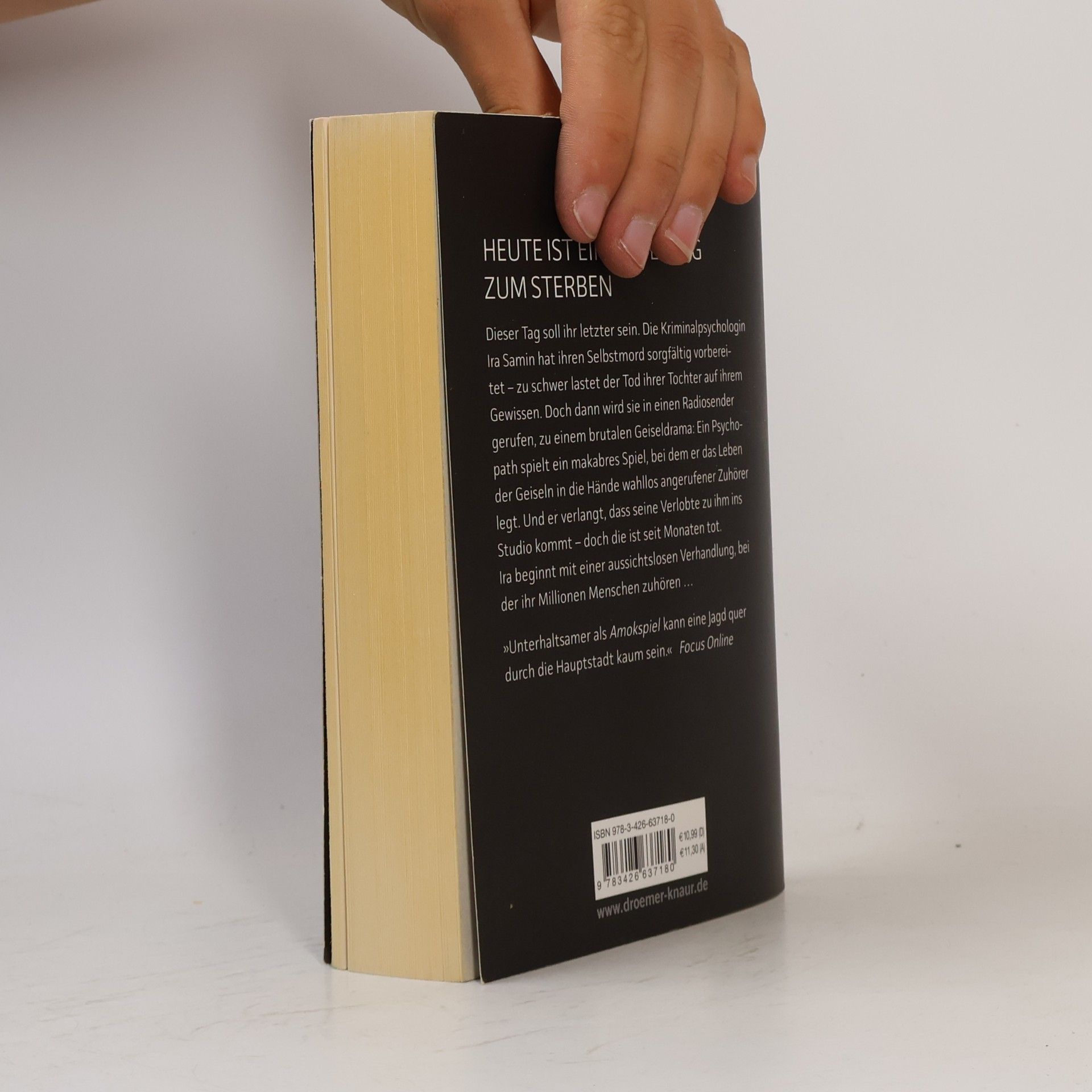 Sebastian Fitzek Amokspiel : Psychothriller