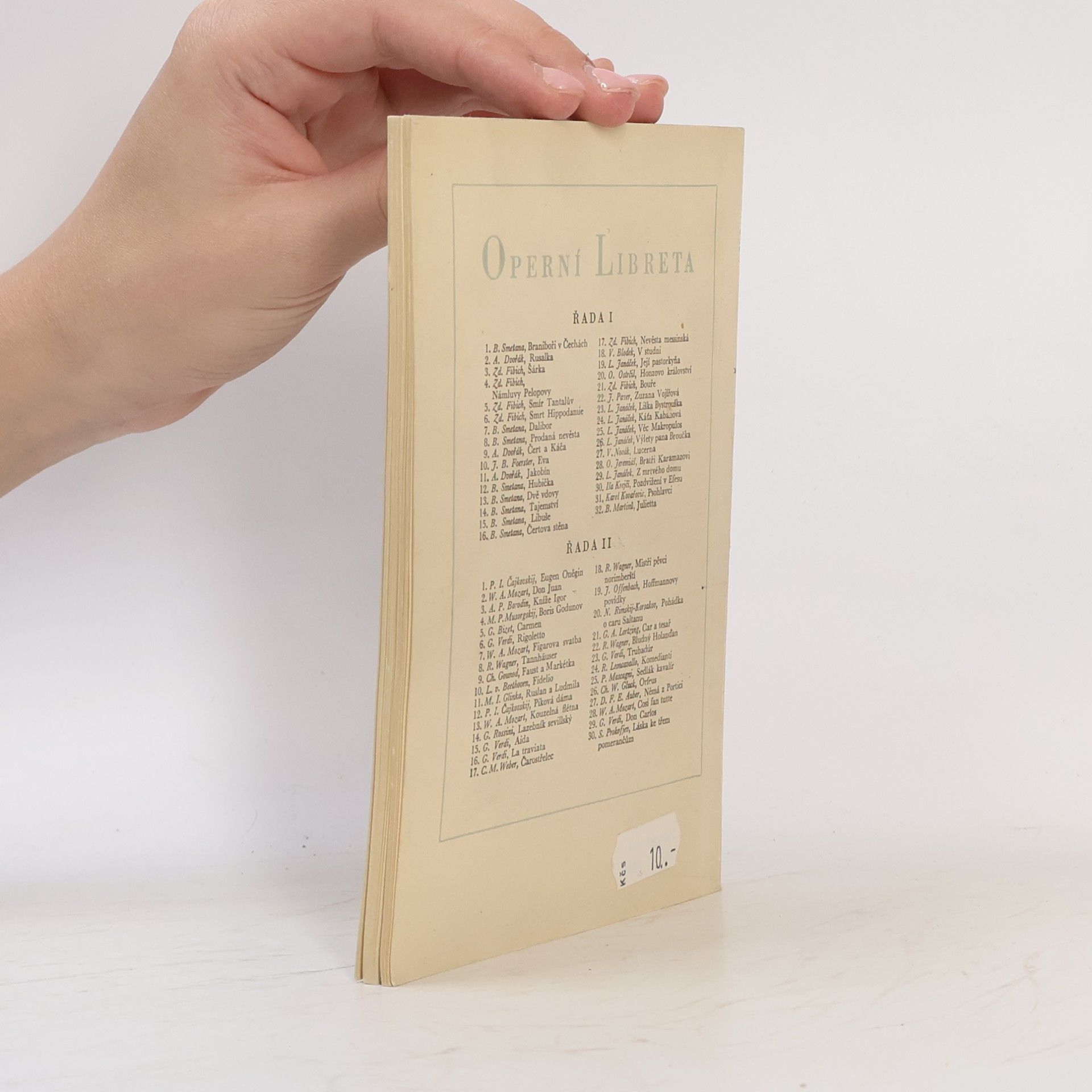 Karel Kovařovic Operní libreta I-31. Psohlavci