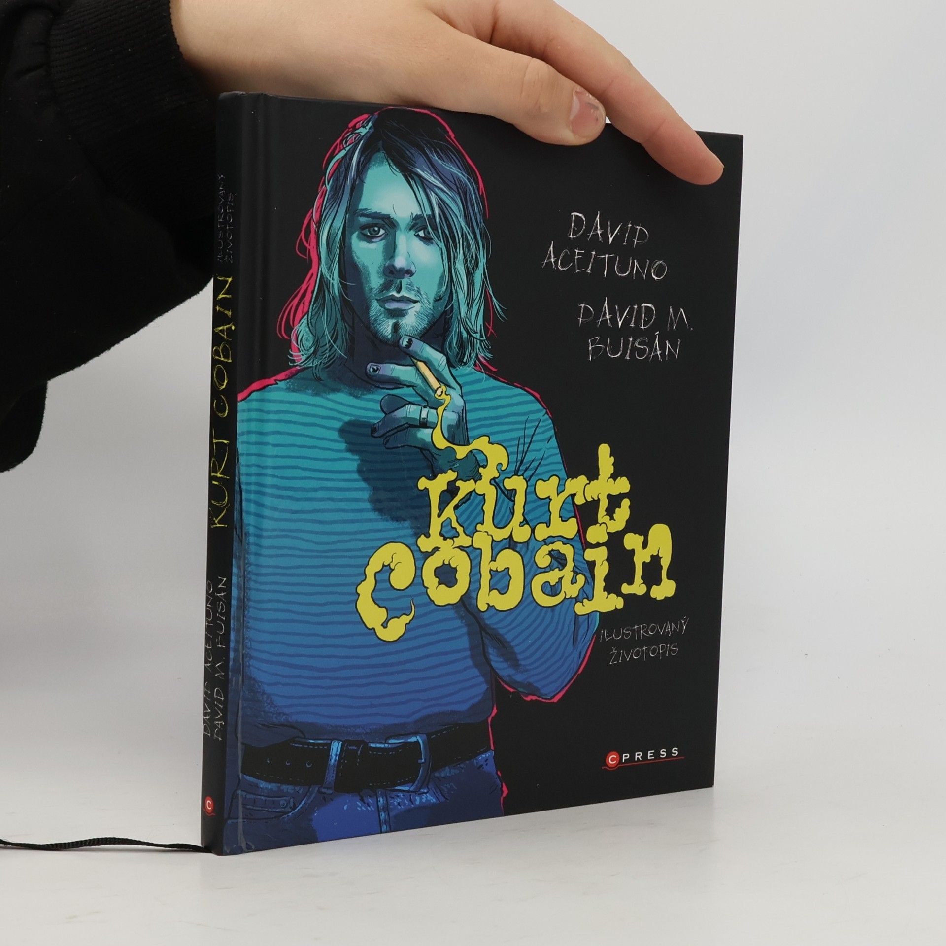 David Aceituno Kurt Cobain: Ilustrovaný životopis