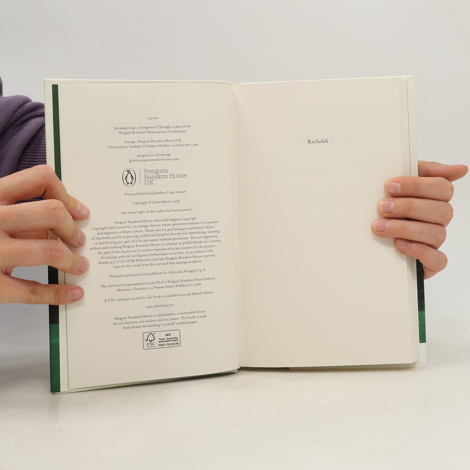 Julian Barnes Departure(s)