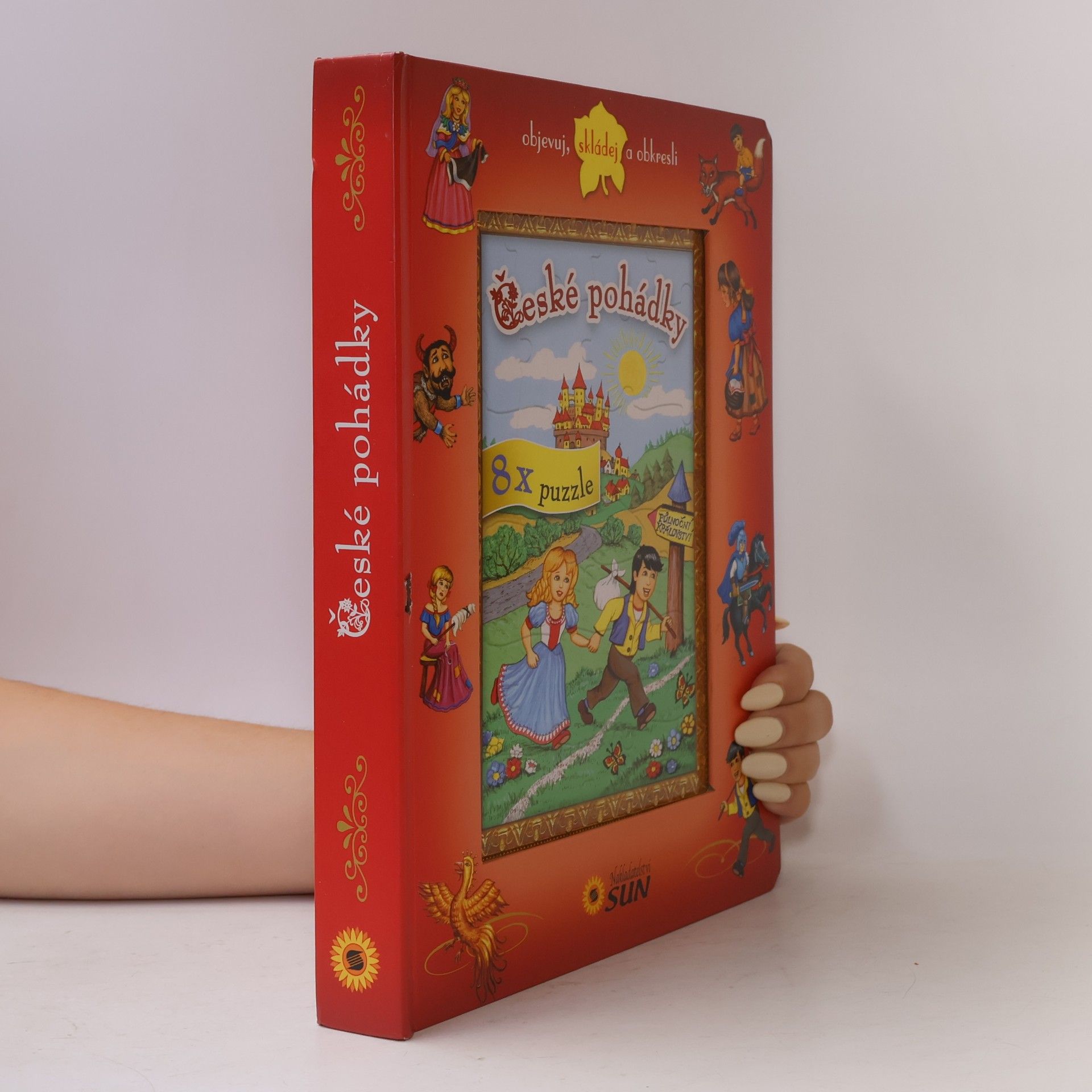 Alexandra Niklíčková České pohádky : 8x puzzle