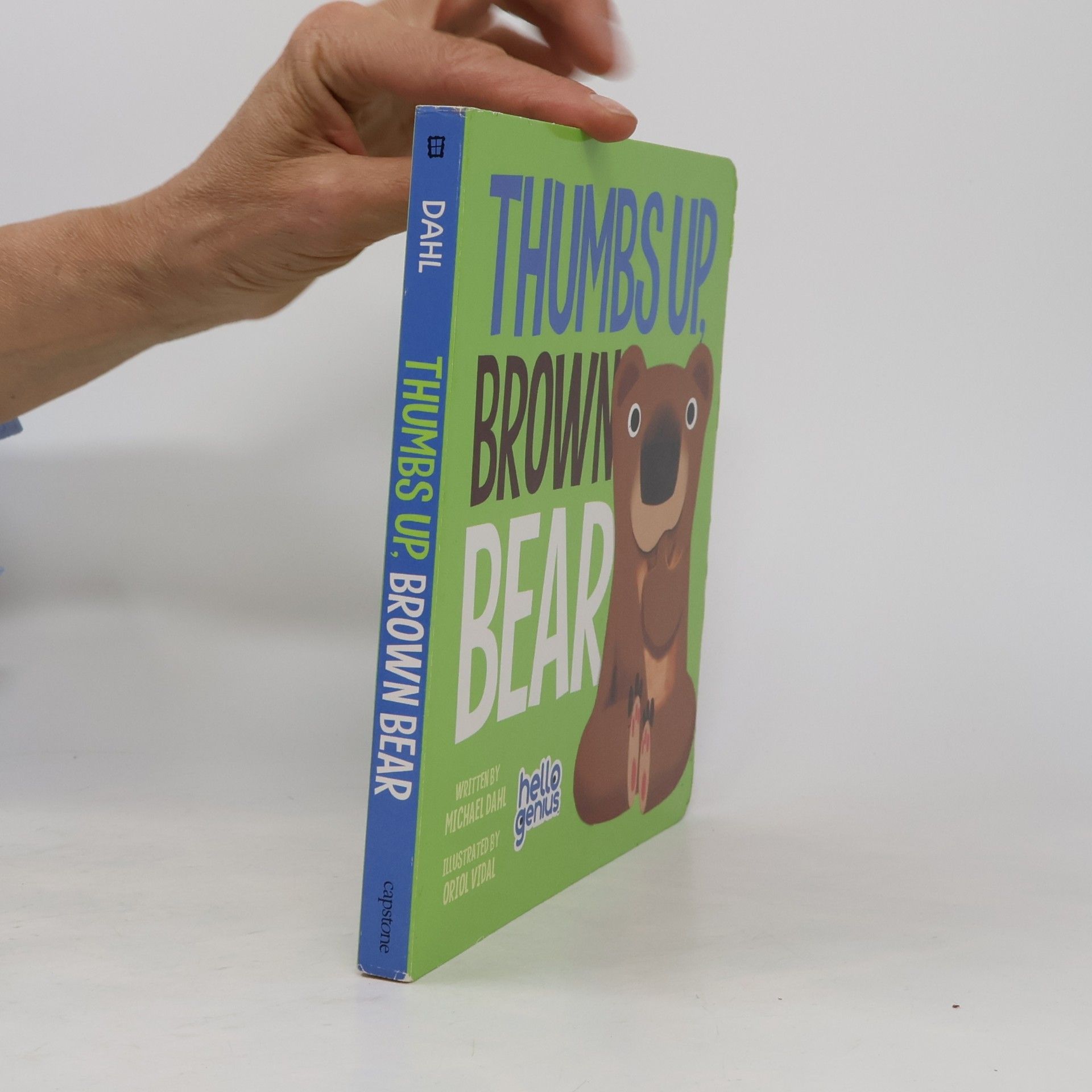Oriol Vidal Hello Genius: Thumbs Up, Brown Bear