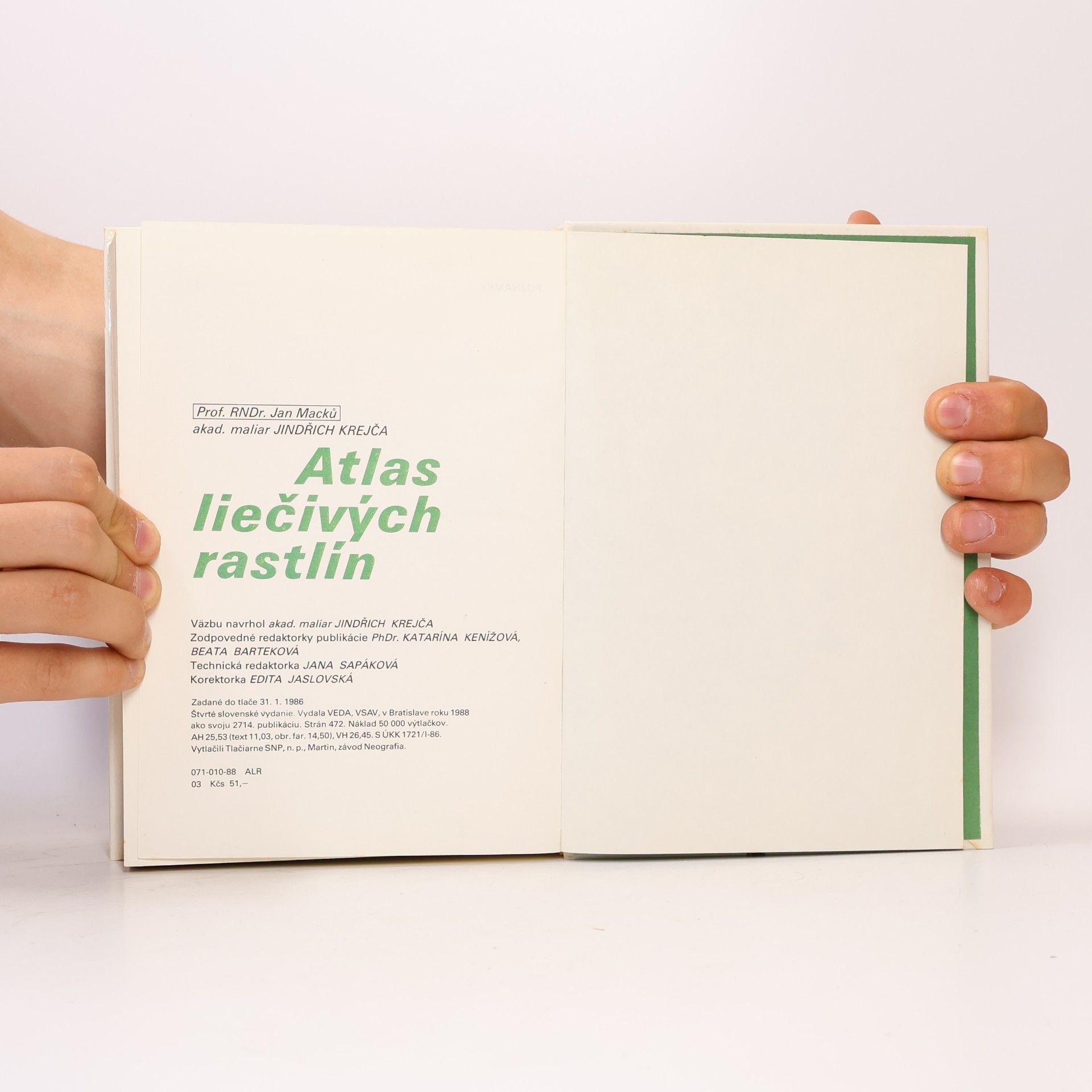 Jan Macků Atlas liečivých rastlín