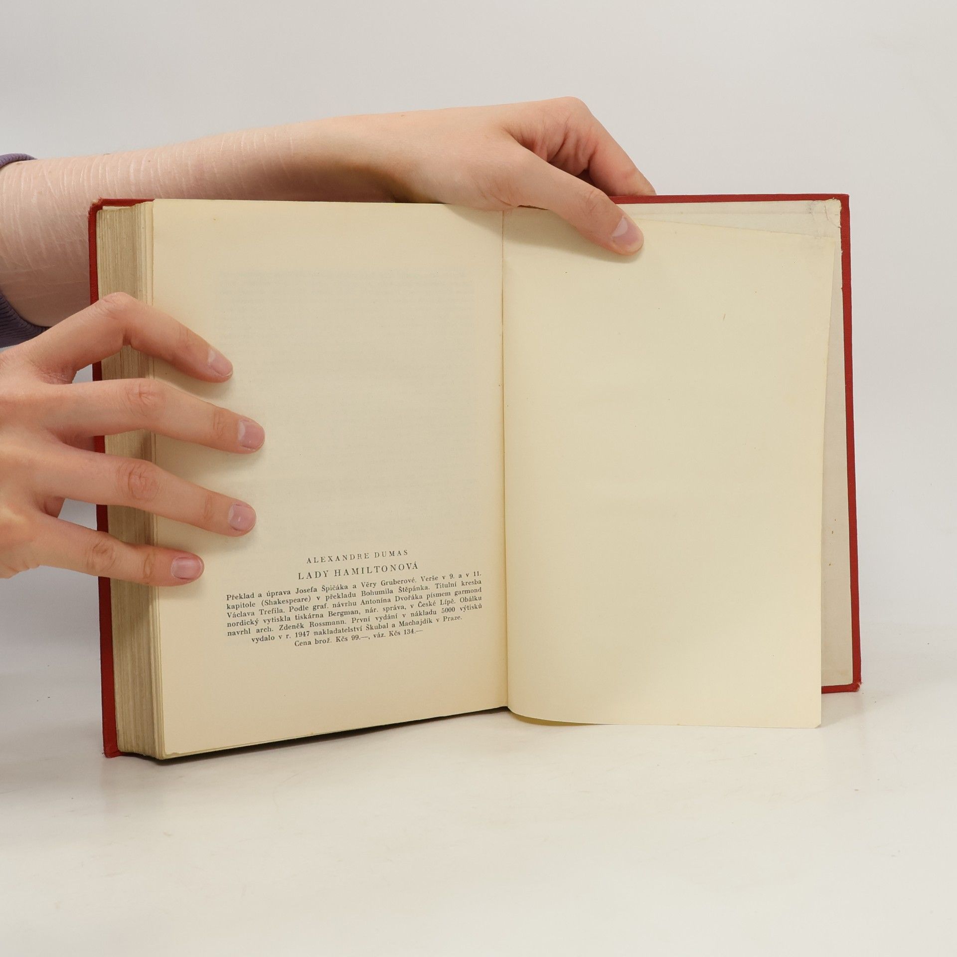 Alexandre Dumas der Ältere Lady Hamiltonová