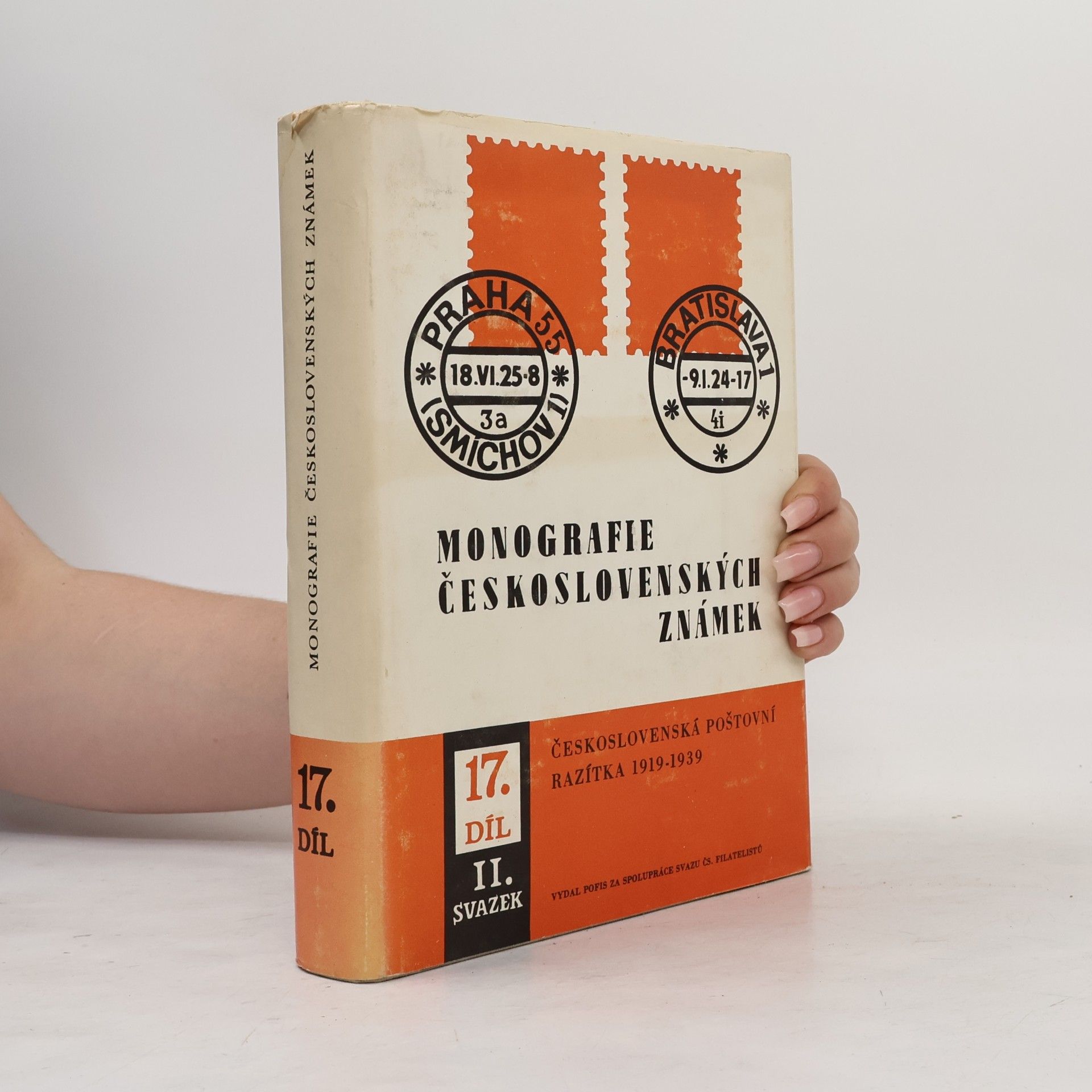 Emil Votoček Monografie československých známek. Díl 17, sv. 1., Československá poštovní razítka 1919-1939