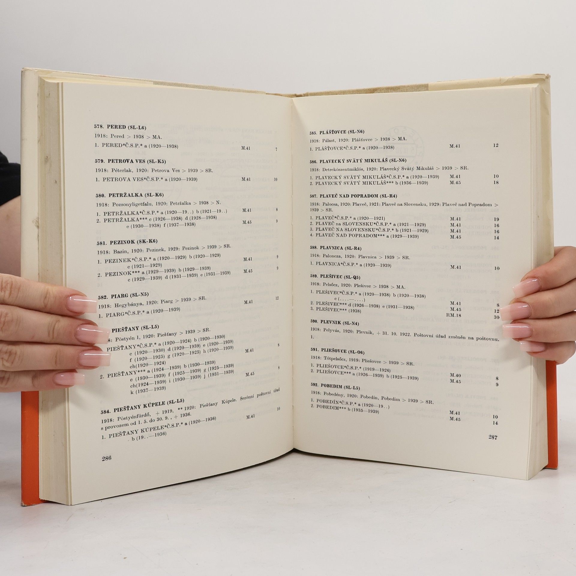 Emil Votoček Monografie československých známek. Díl 17, sv. 1., Československá poštovní razítka 1919-1939