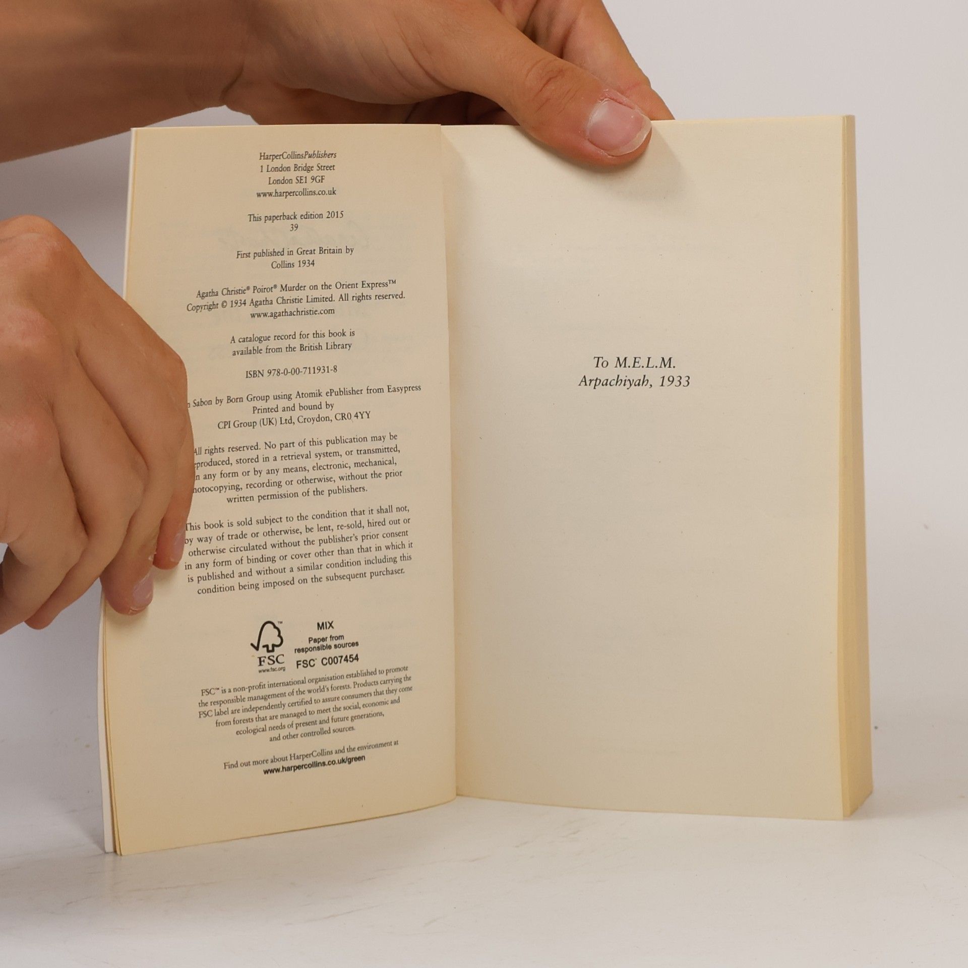Agatha Christie Murder on the Orient Express