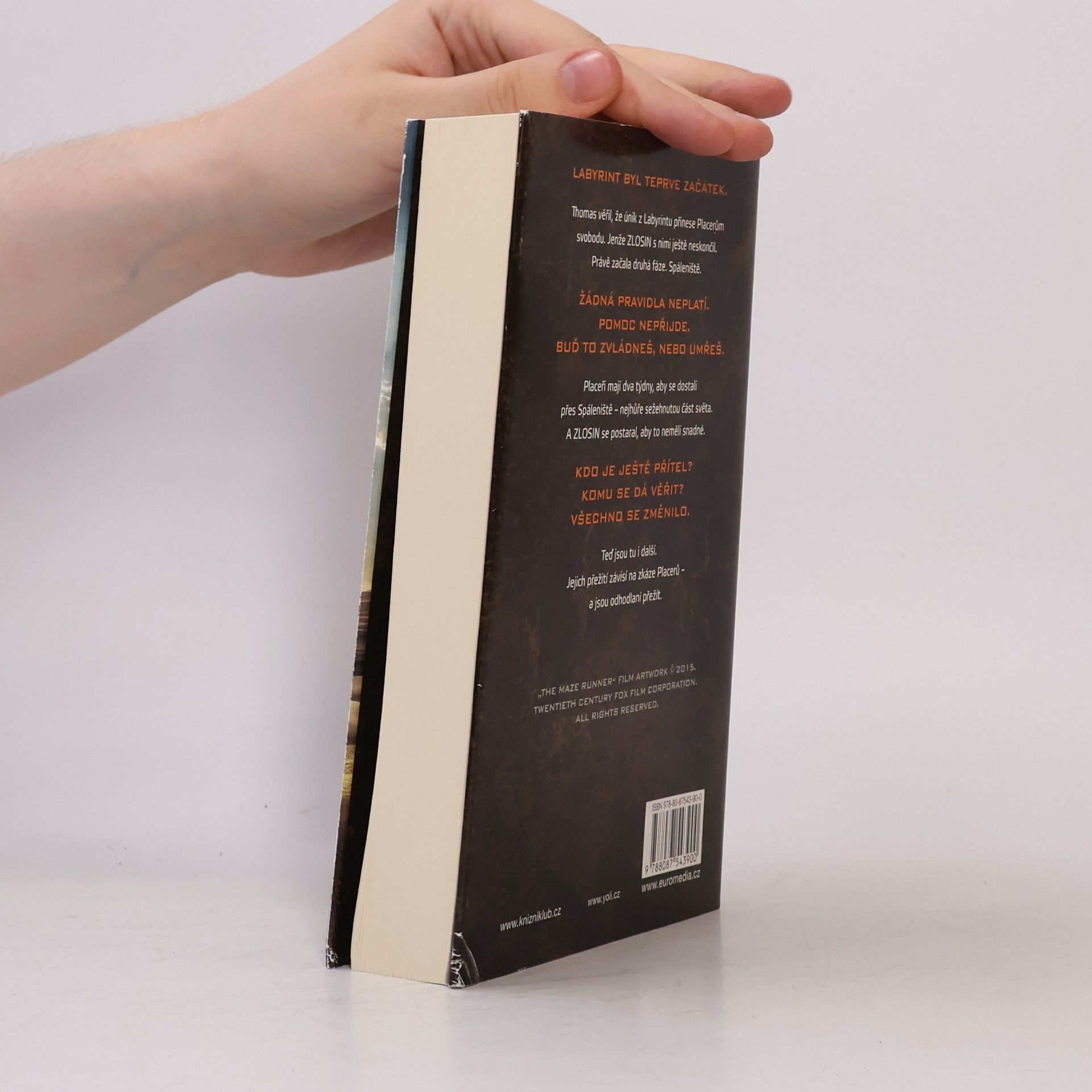 James Dashner Labyrint 2. Spáleniště: zkouška