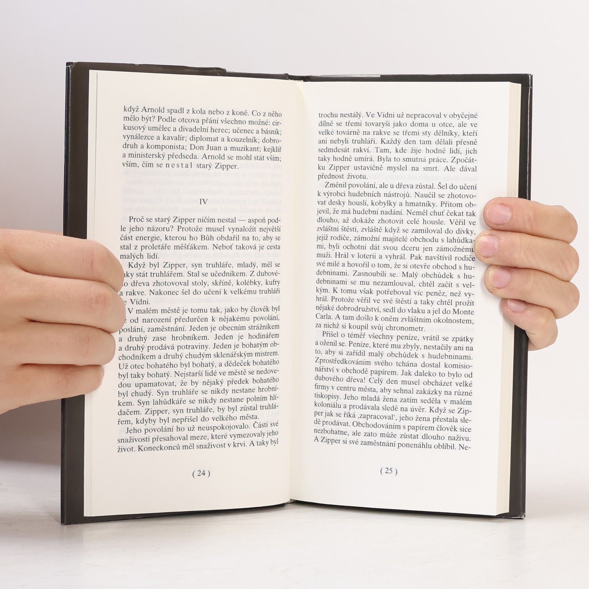 Joseph Roth Zipper a jeho otec