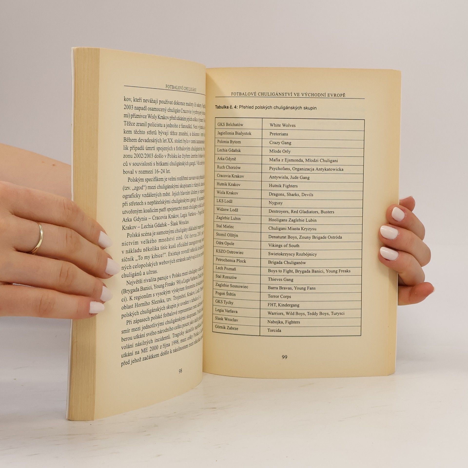 Miroslav Mareš Fotbaloví chuligáni : evropská dimenze subkultury