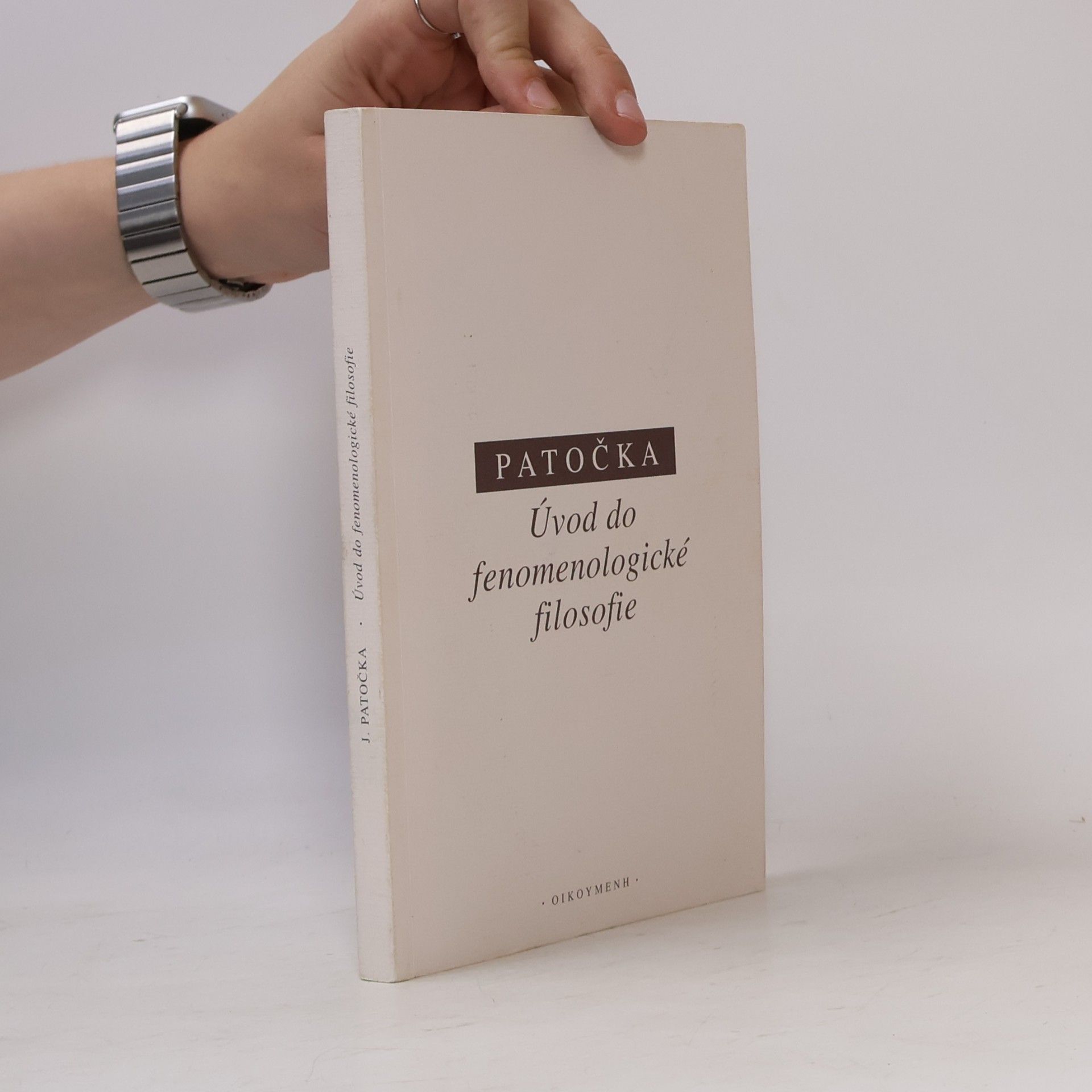 Jan Patočka Úvod do fenomenologické filosofie
