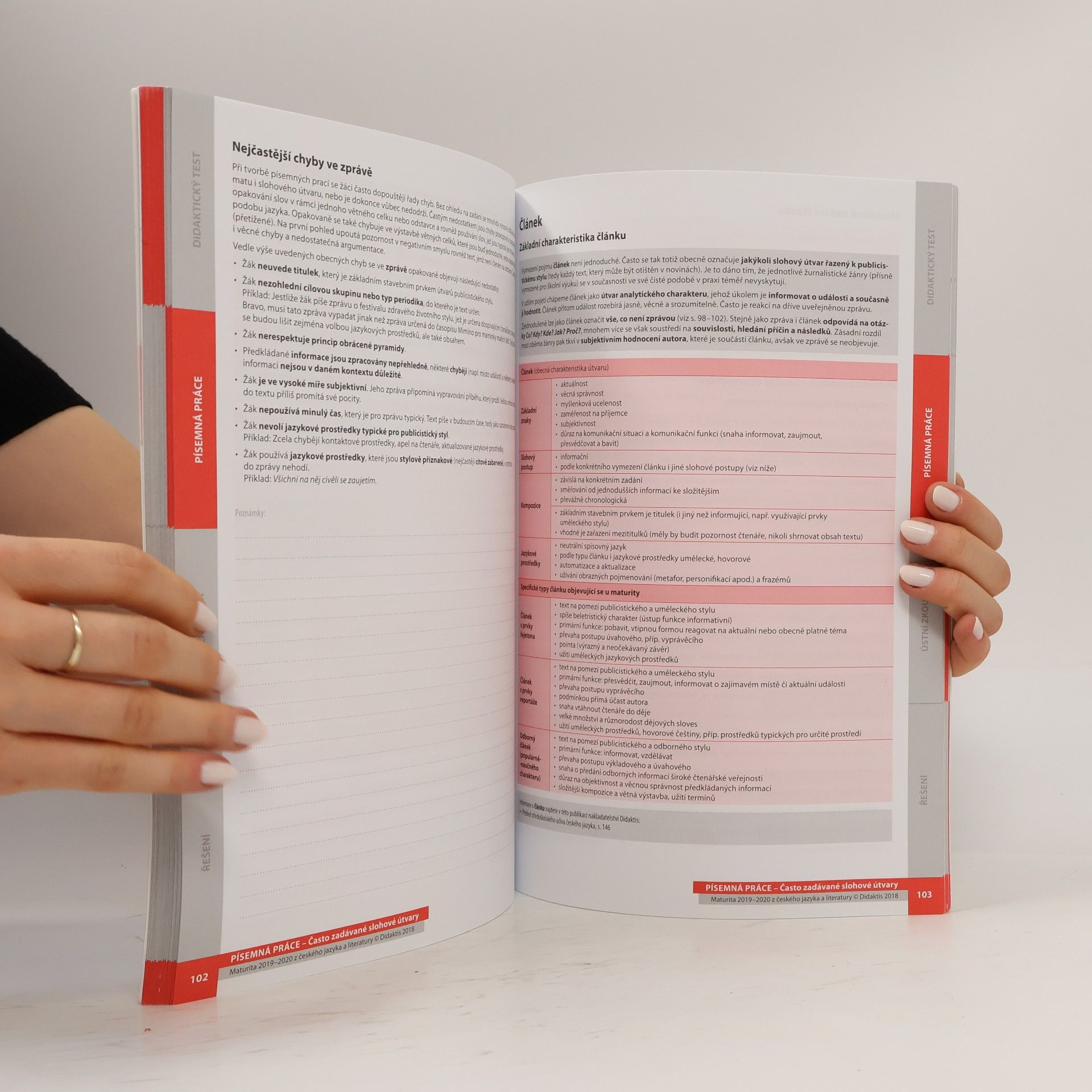 Autorenkollektiv Maturita 2019-2020 z českého jazyka a literatury