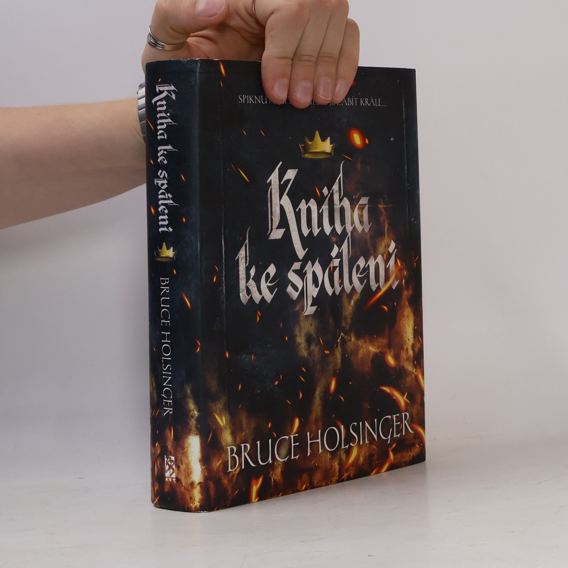 Bruce W. Holsinger Kniha ke spálení