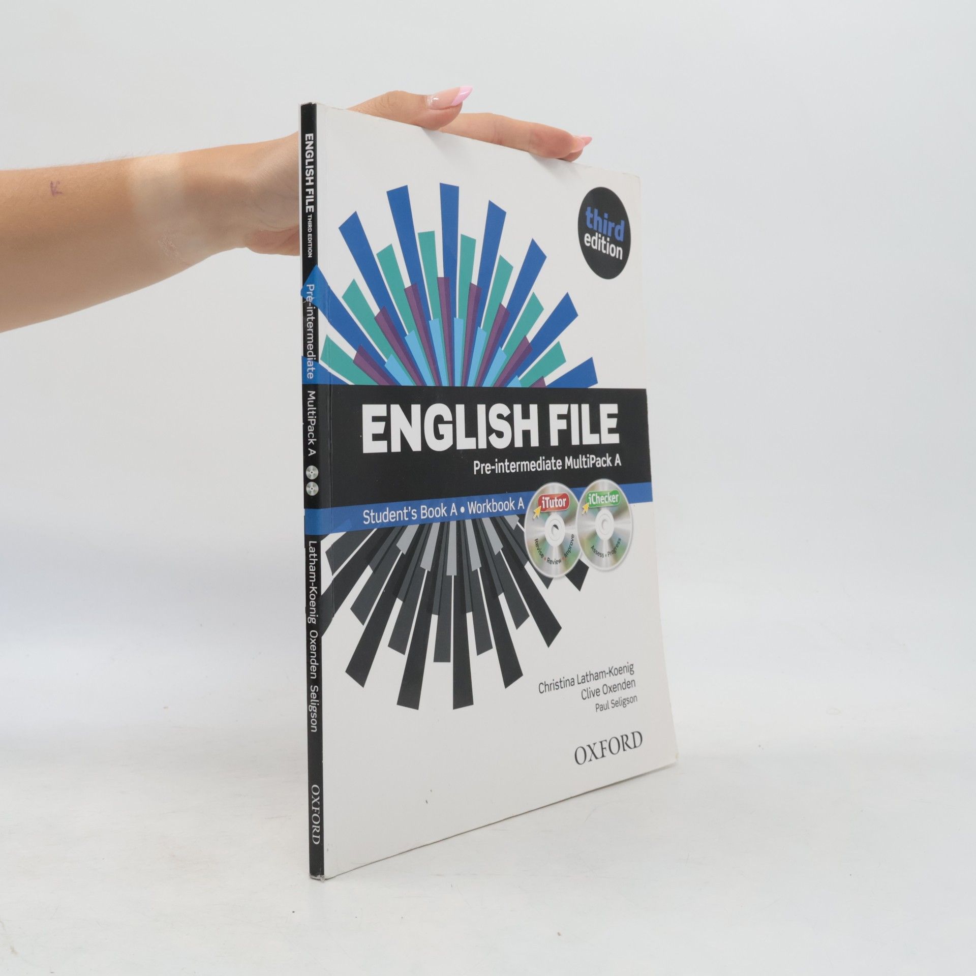 Christina Latham-Koenig English file. Pre-intermediate Multipack A. Student's book A. Workbook A.